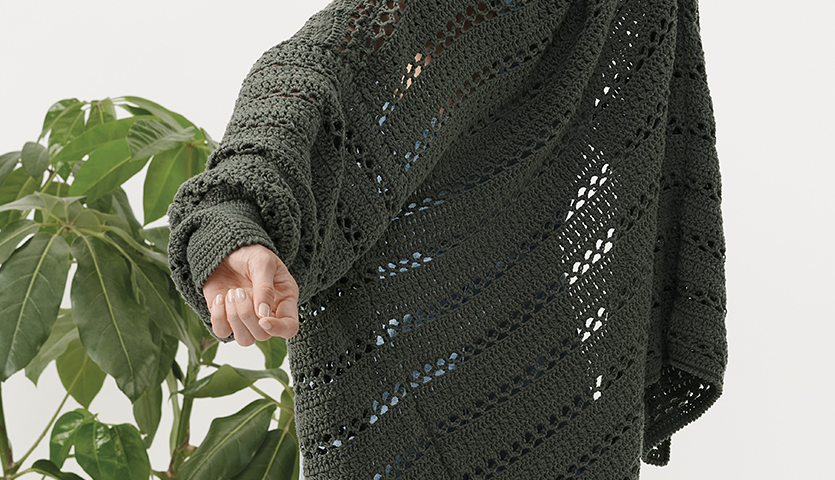 Häkelanleitung Cardigan aus Creative Sport dk