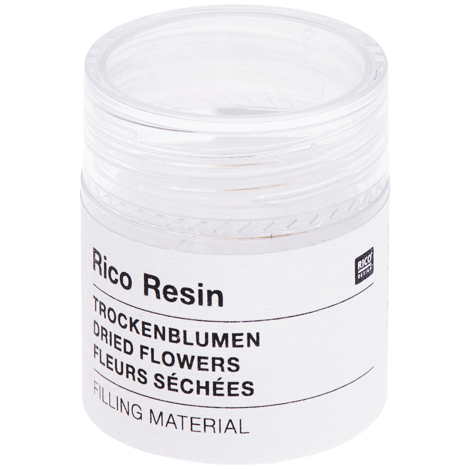 Füllmaterial für Resin Trockenblumen Weiß