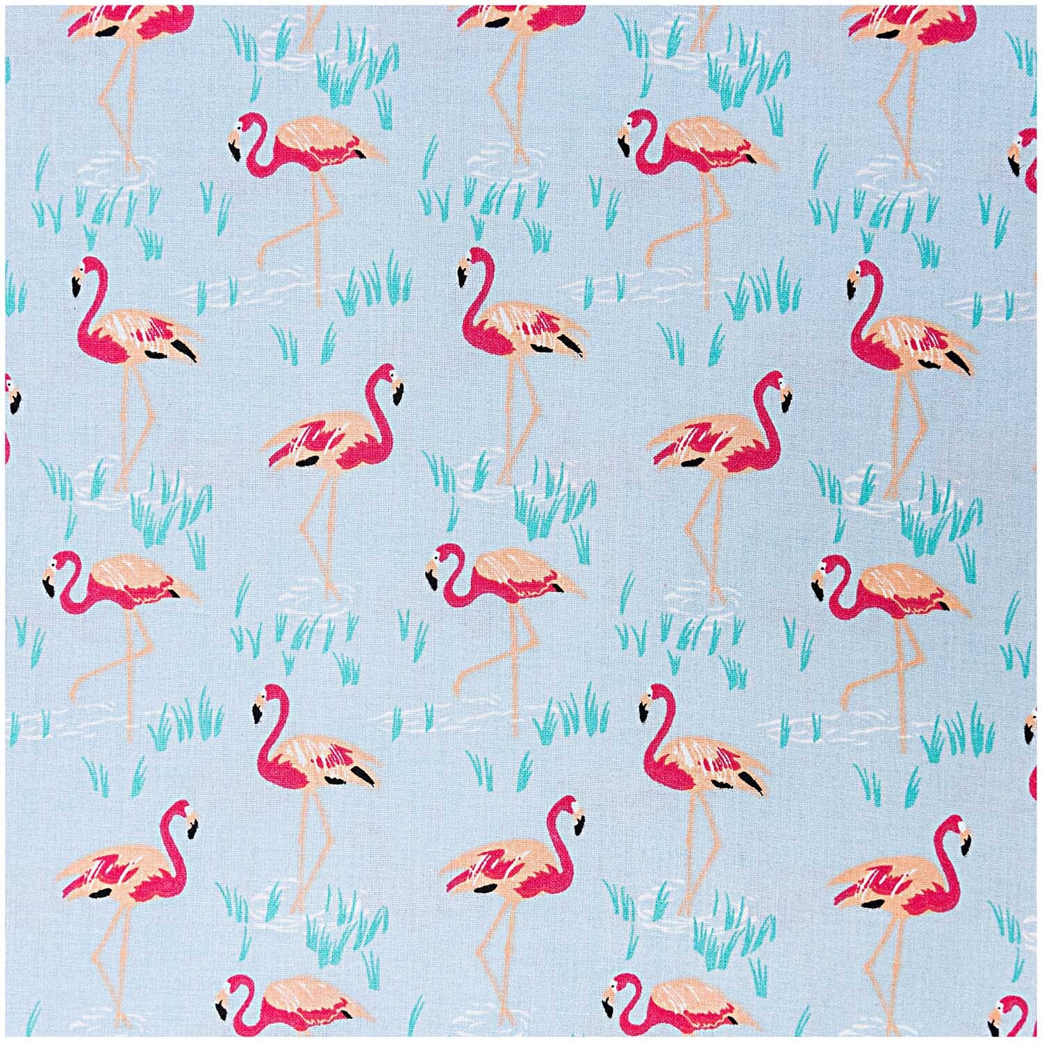 Stoff Flamingo 50x140cm