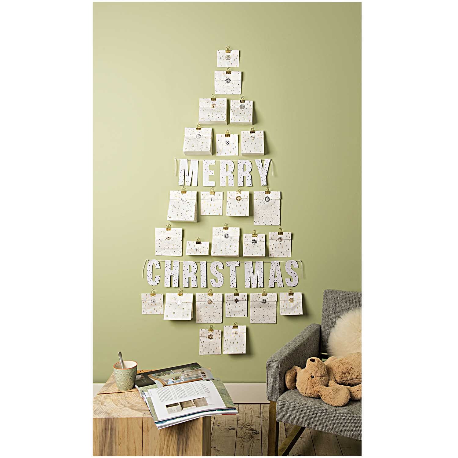 Paper Poetry Girlande Merry Christmas 3m Hot Foil