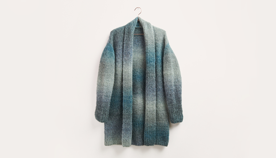 Strickanleitung Mantel aus Fashion Alpaca Superfine Heavens Big Cloud