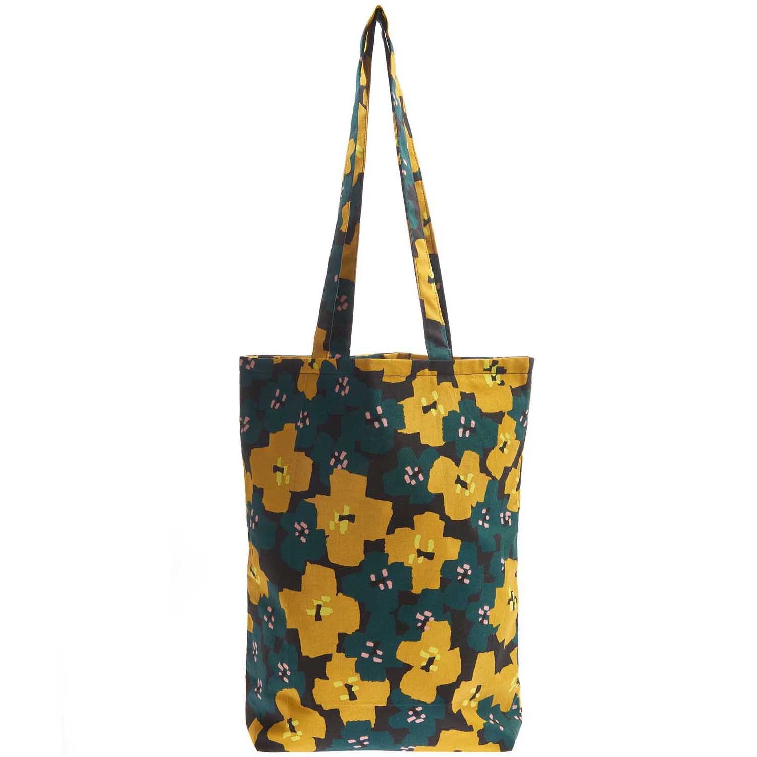 Shopper Okina Hana Blumenprint 38x40x13cm