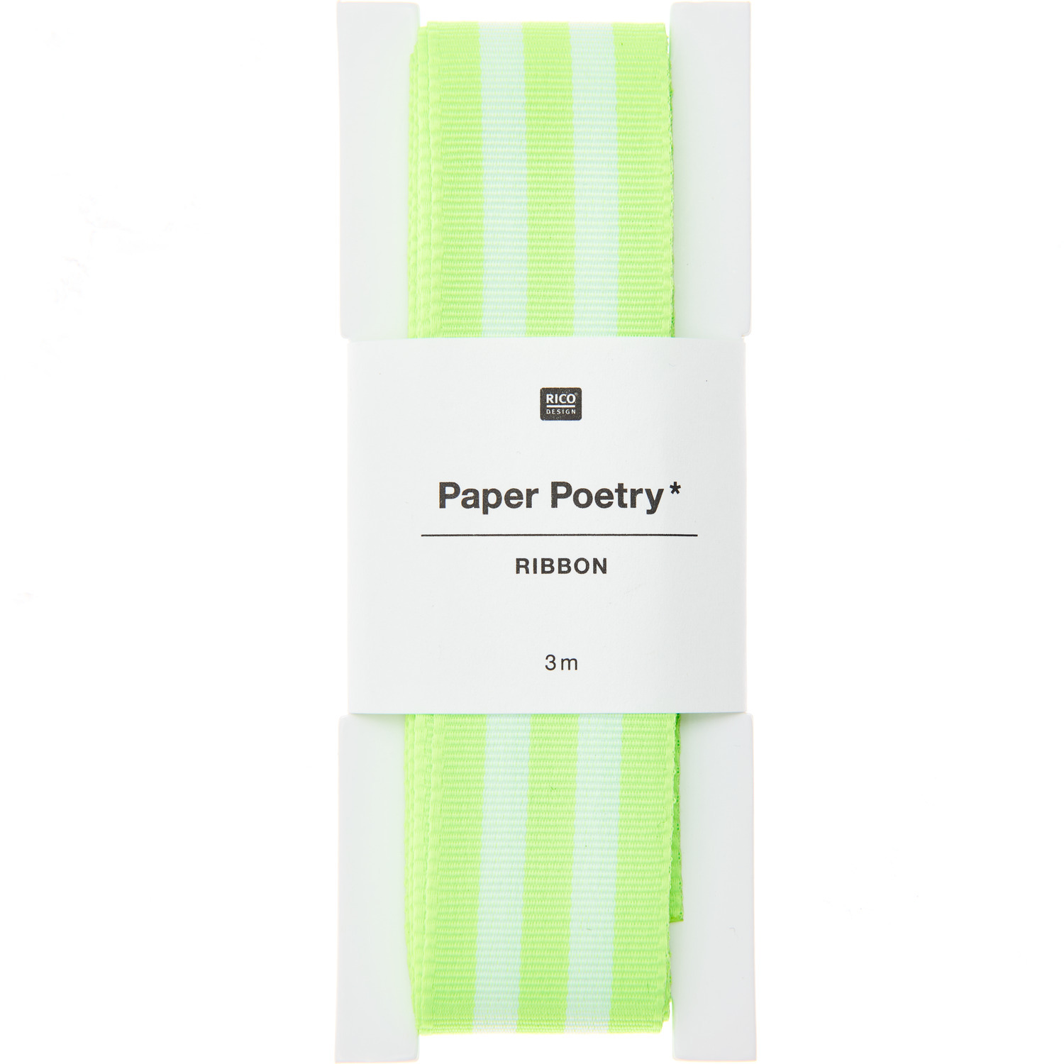 Paper Poetry Webband Duo Streifen Neon 