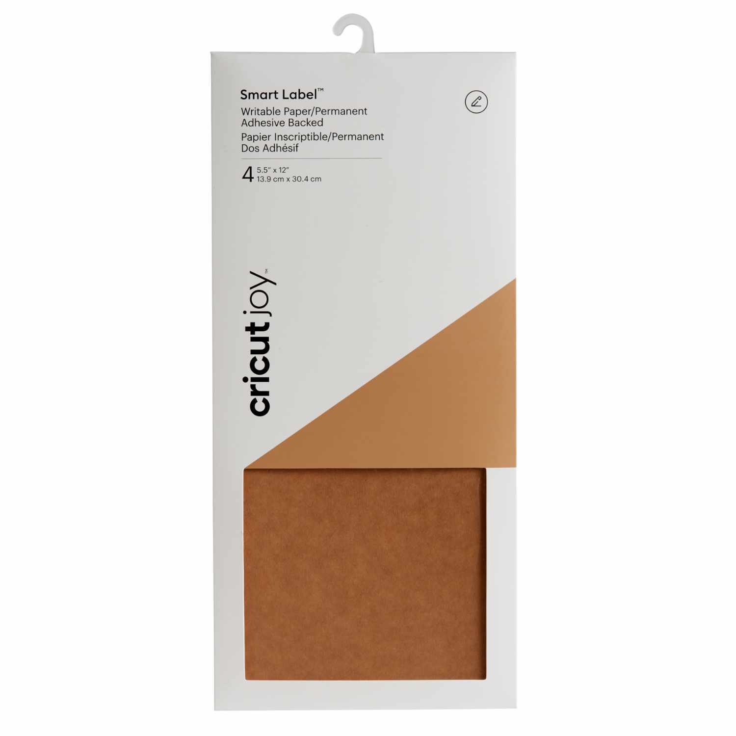 Joy Smart Label Cardstock braun 13,9x30,5cm 4 Stück