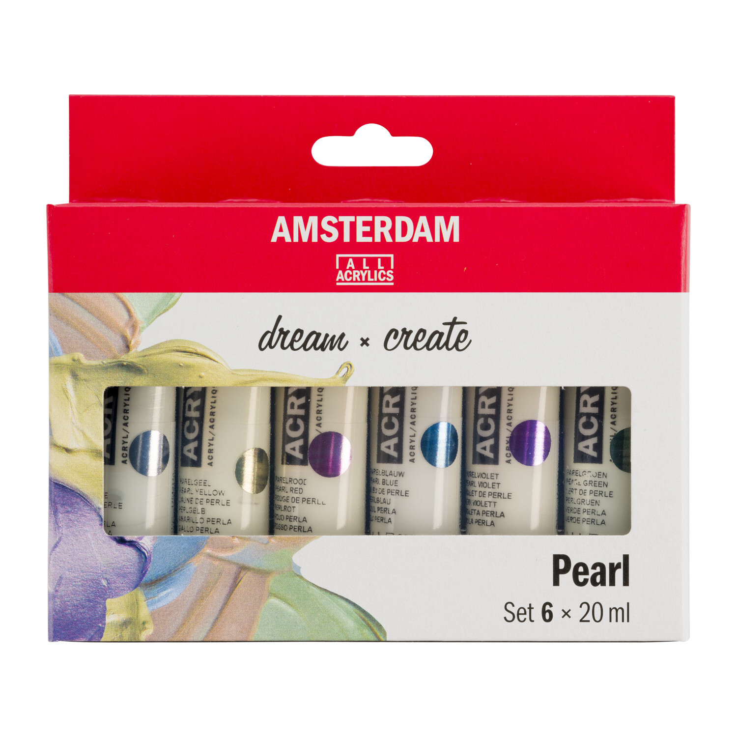 Perlfarben Set 6 x 20 ml