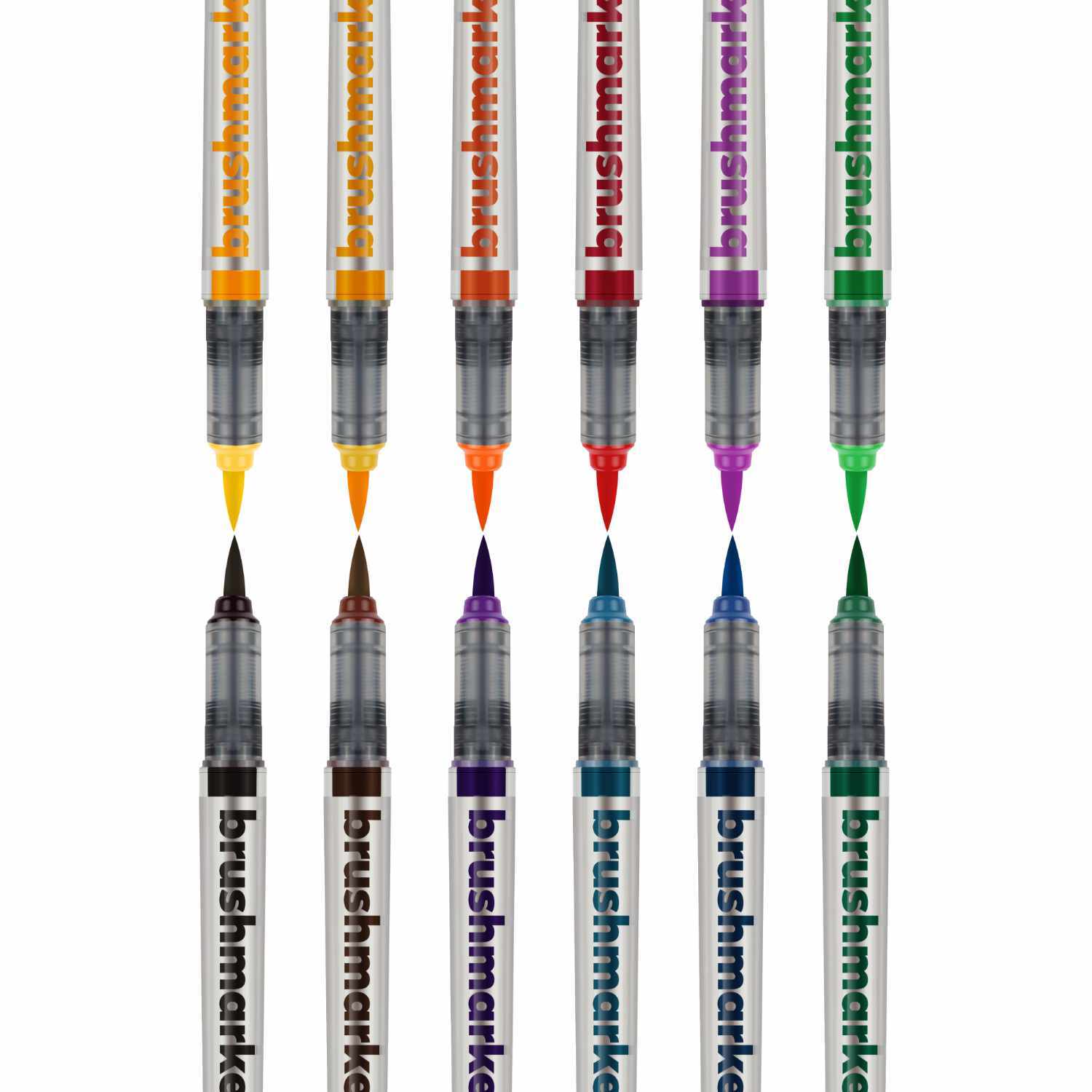 Brushmarker PRO Basic Colors Set 12 Farben