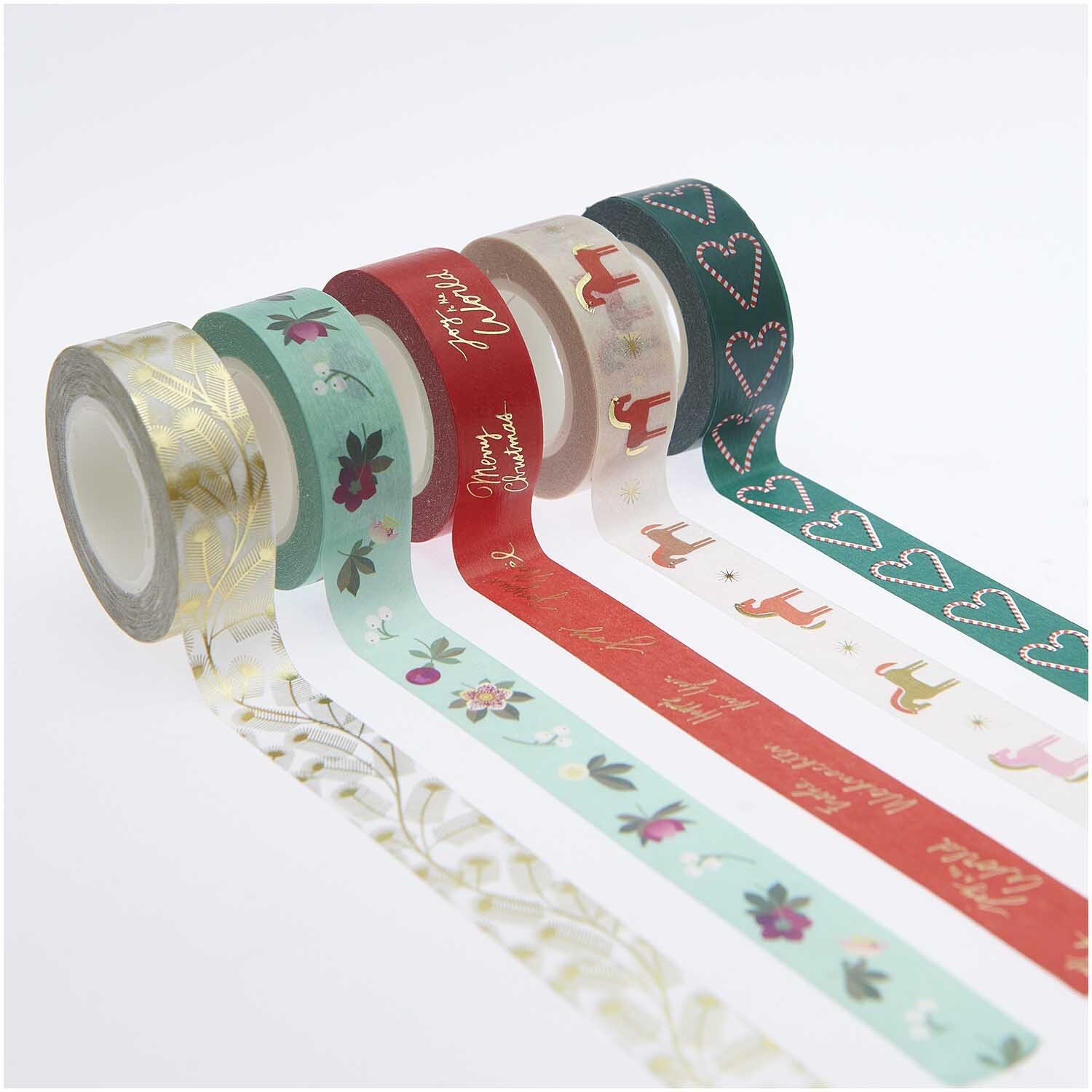 Paper Poetry Tape Set Figuren 1,5cm 10m 5teilig