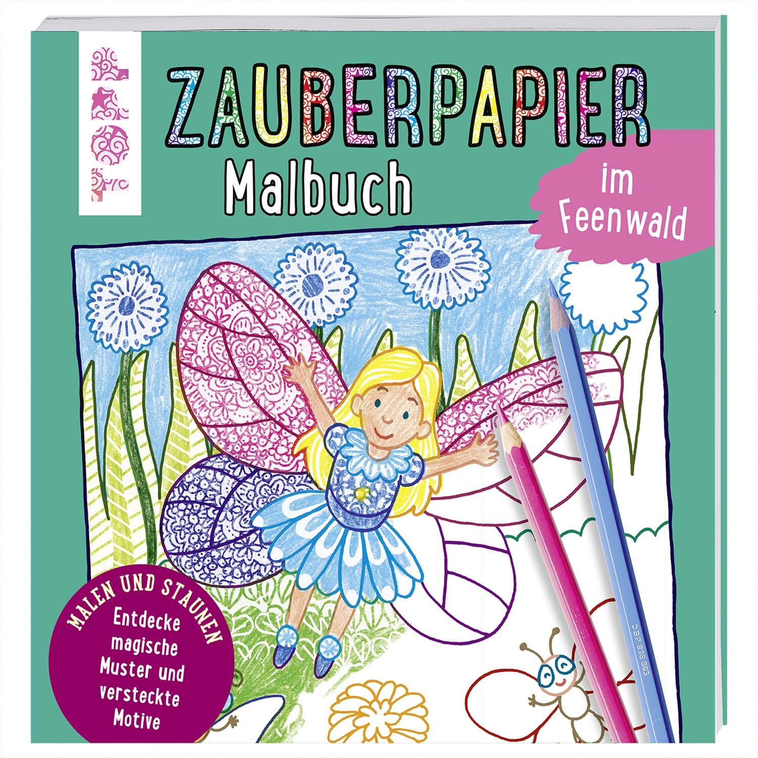 Zauberpapier Malbuch im Feenwald