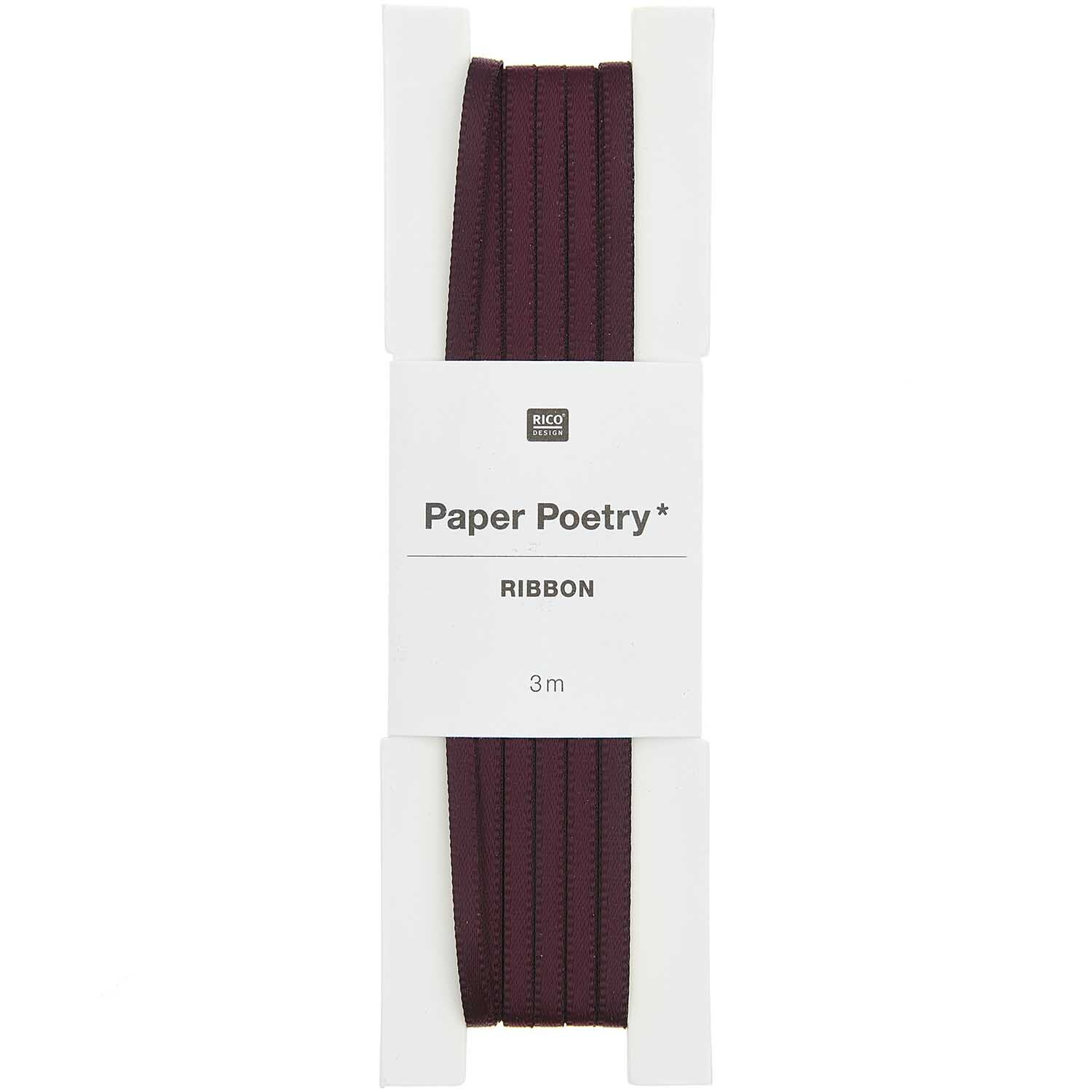 Paper Poetry Satinband 3mm 3m