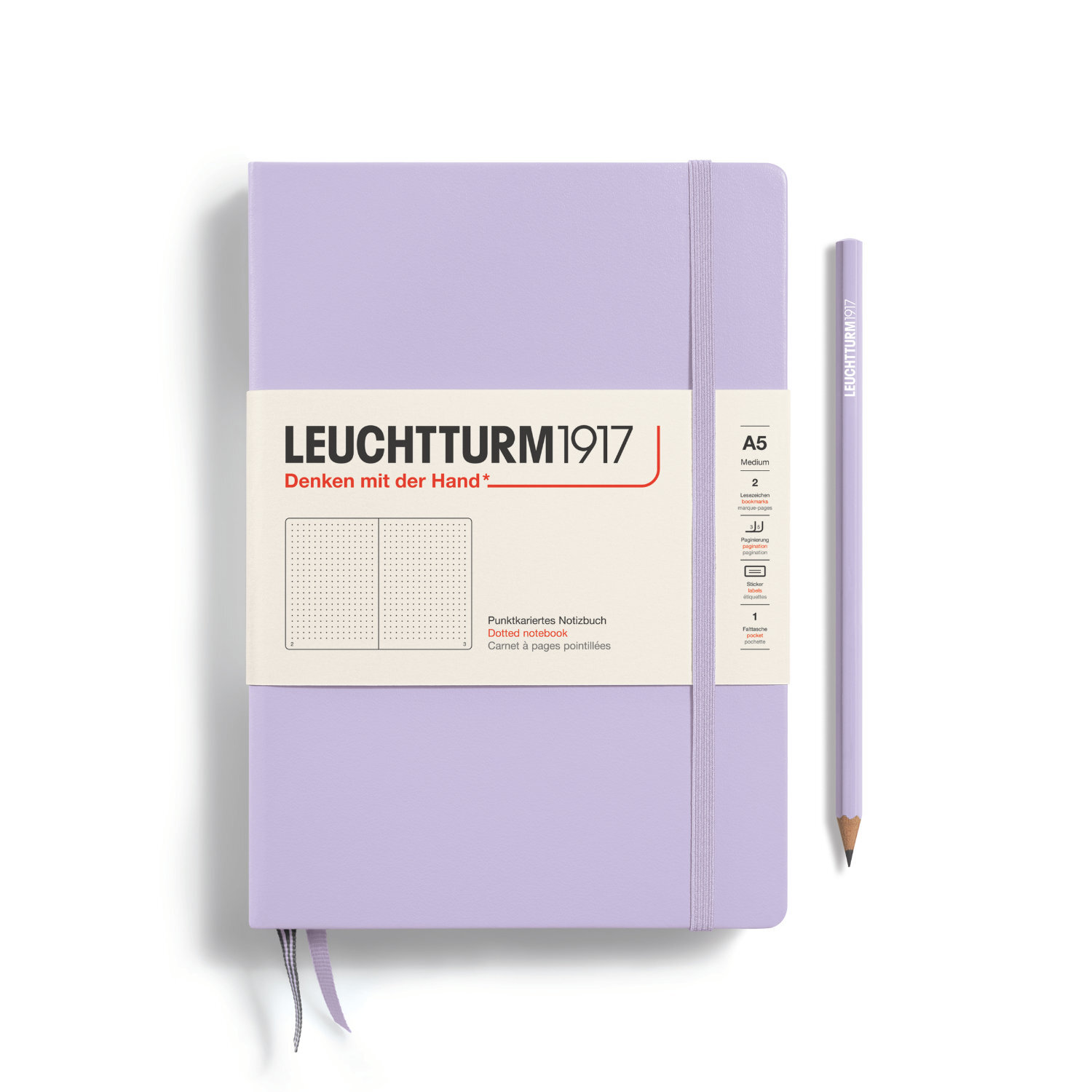 Notizbuch Medium dotted Hardcover A5