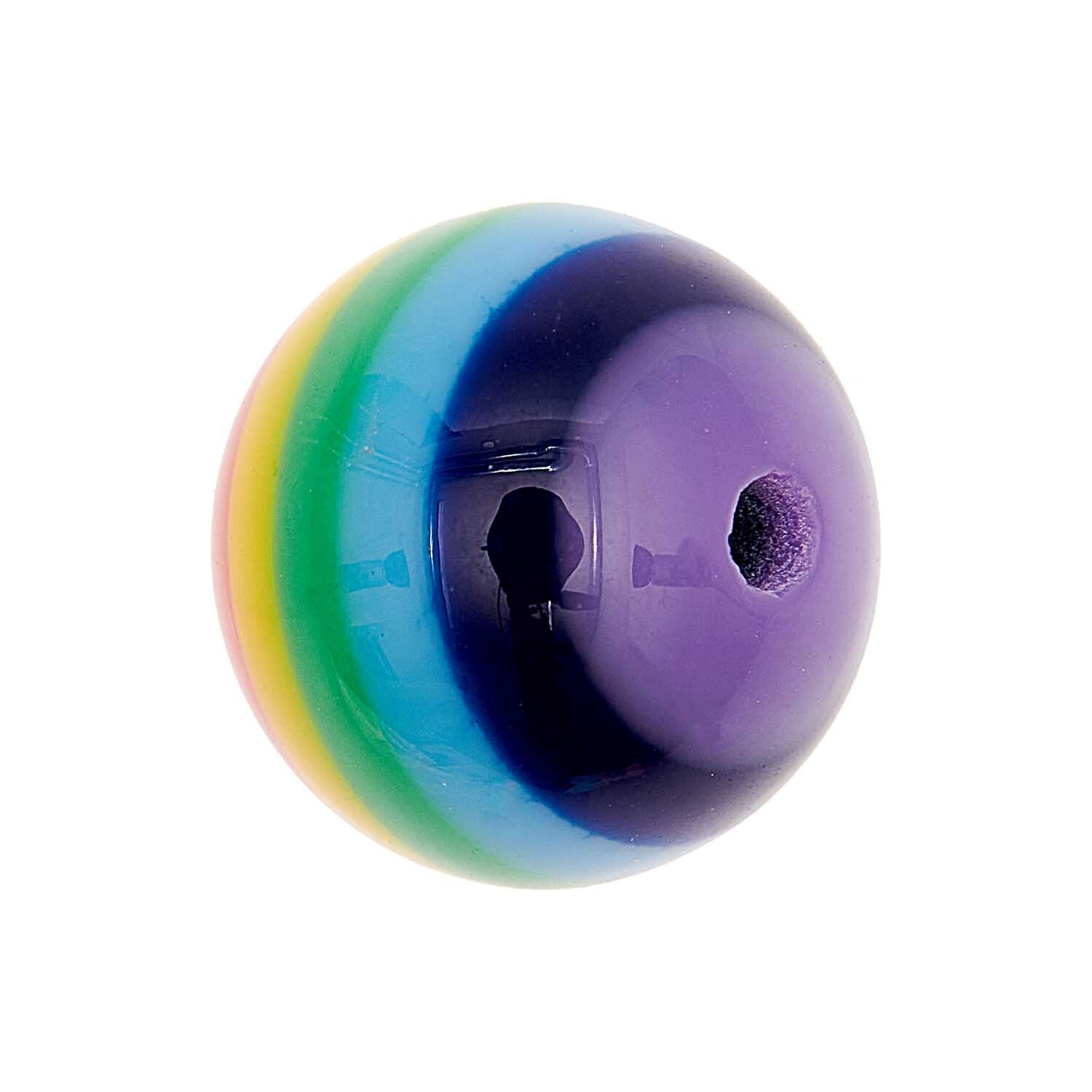 itoshii Regenbogen Perle rund 18mm 1 Stück