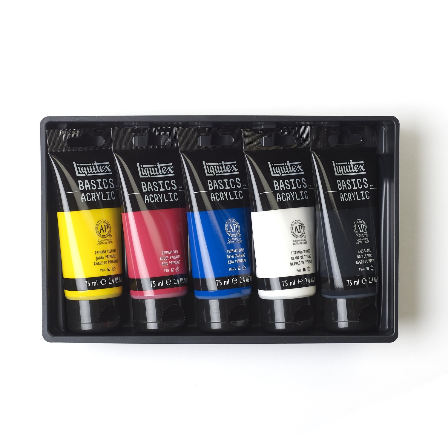 Basics Acrylfarben Set 5x75ml