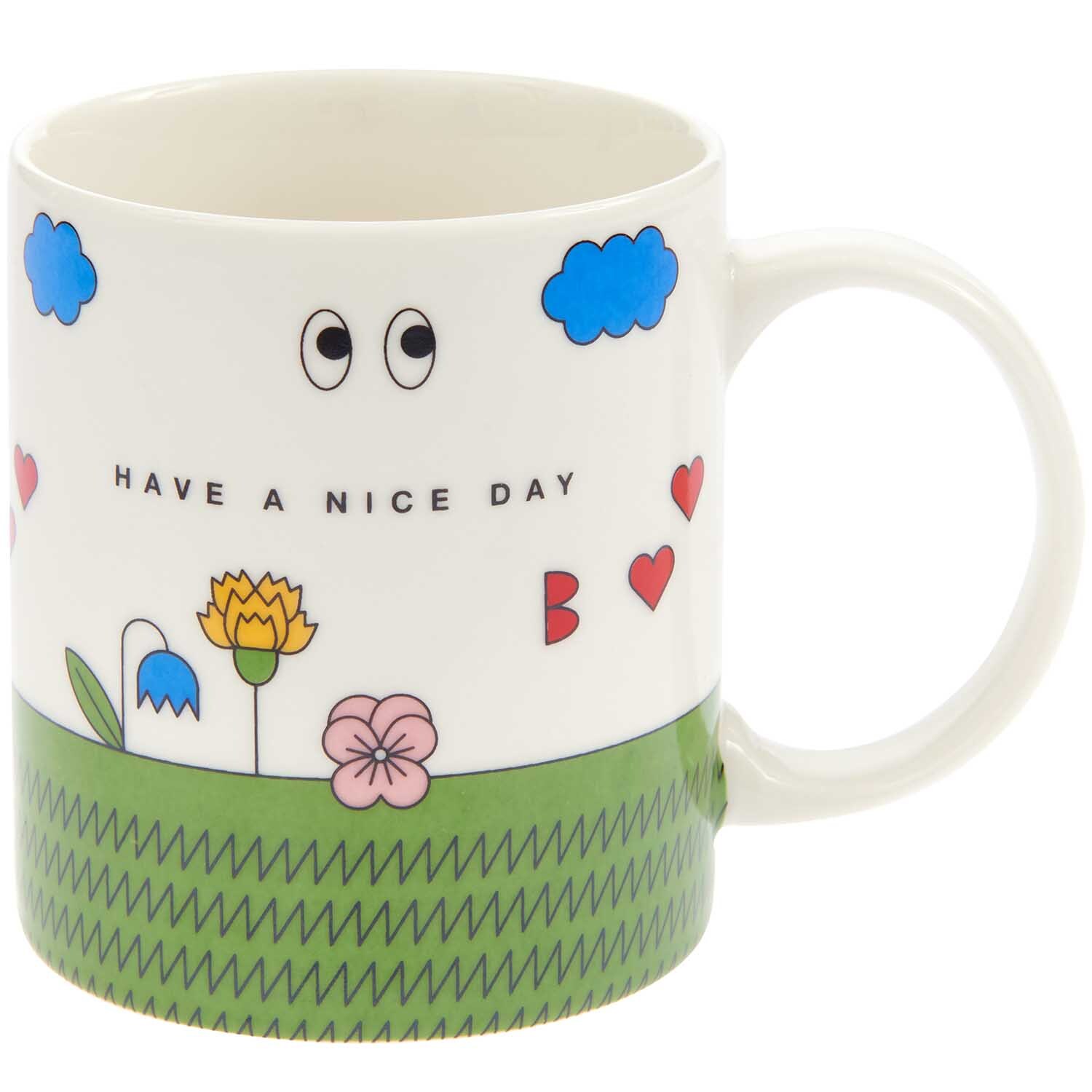 Rico Design x Redfries Porzellan Tasse Eye Candy 9,5cm Ø8cm