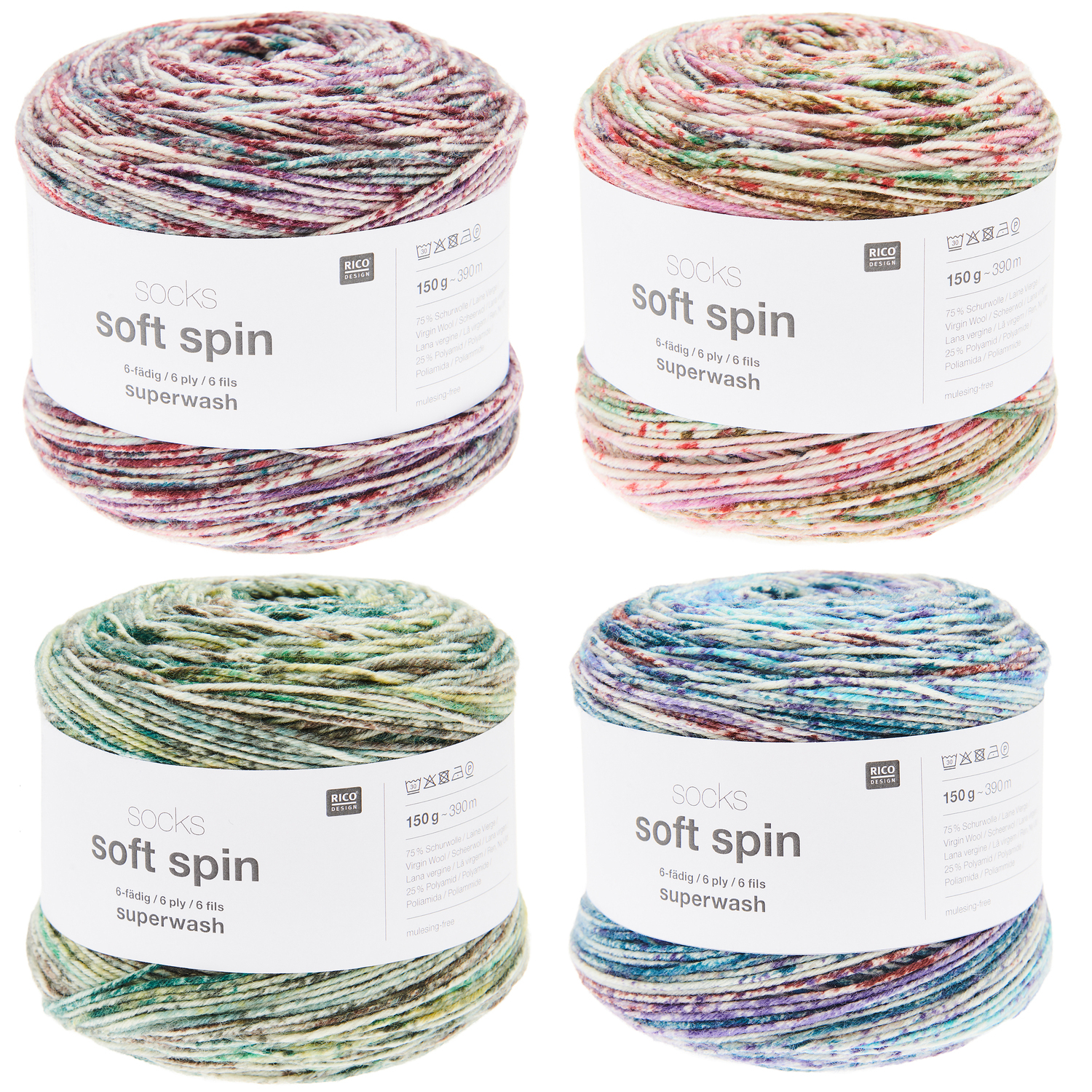 Socks Soft Spin 6-fädig