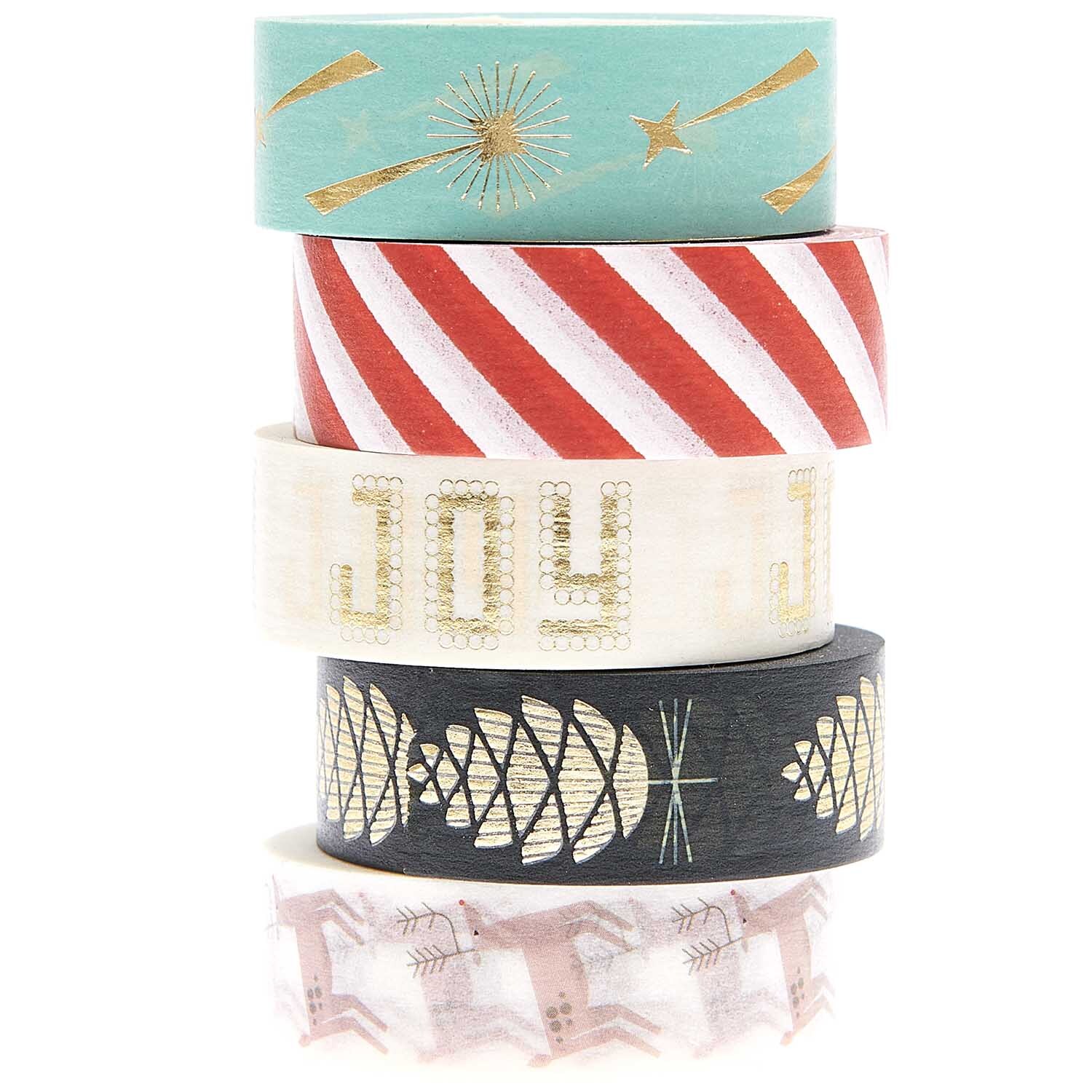 Paper Poetry Tape Set Christmas Joy 5teilig