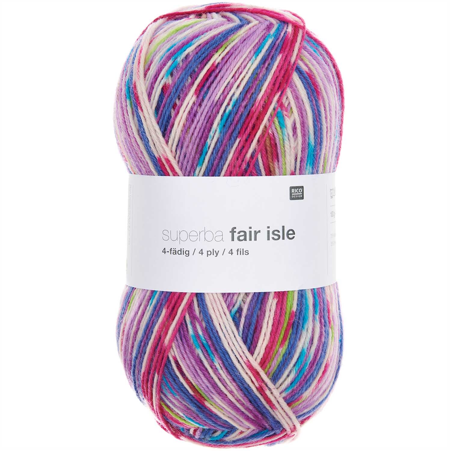 Superba Fair Isle 4-fädig