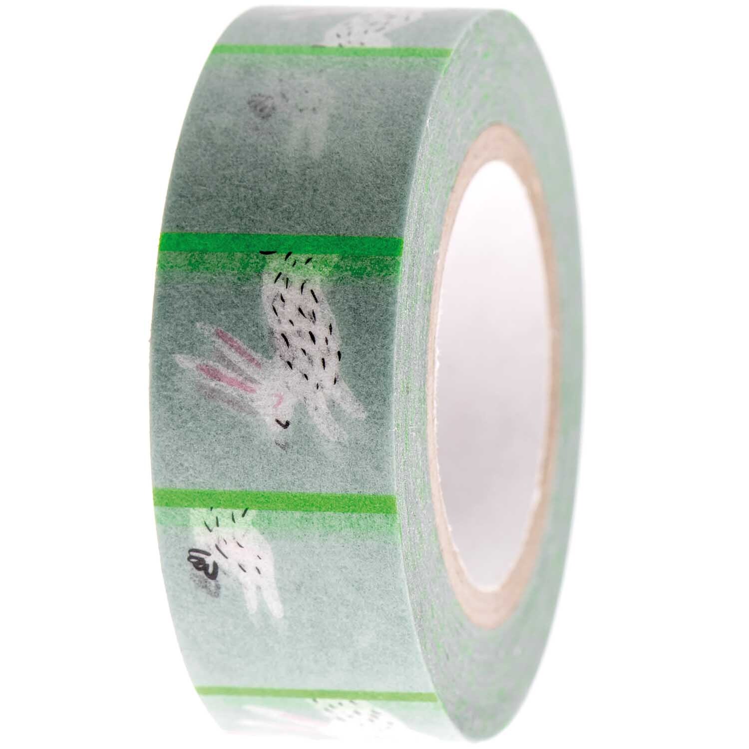 Paper Poetry Tape Bunny Hop mint 1,5cm 10m