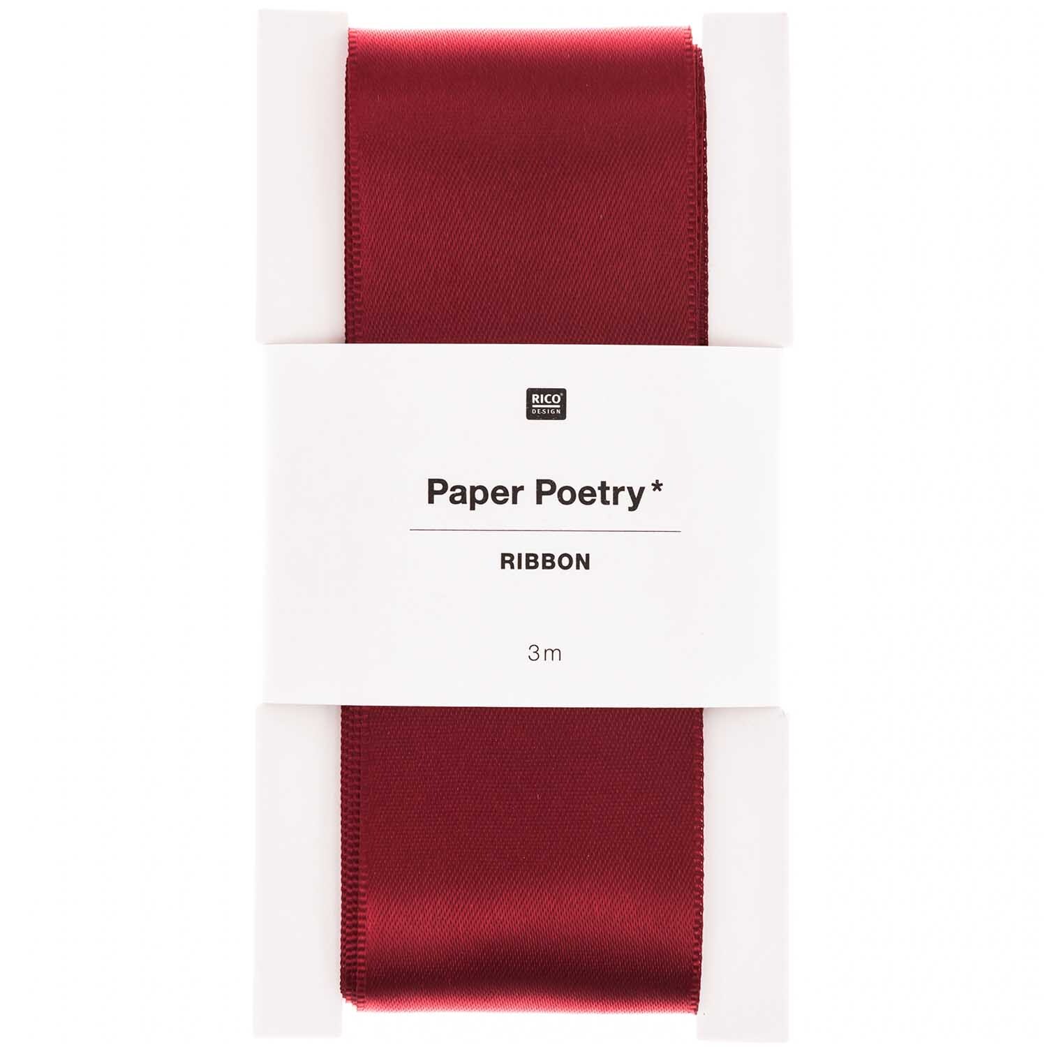 Paper Poetry Satinband 38mm 3m