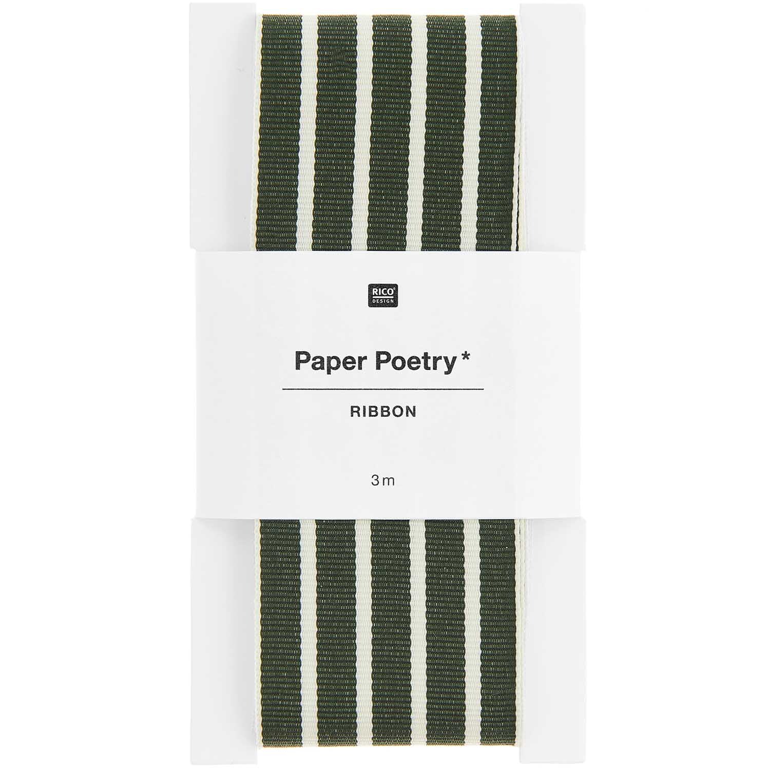 Paper Poetry Webband Streifen 38mm 3m