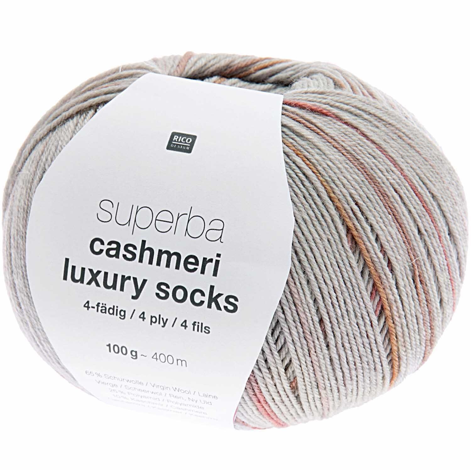 Superba Cashmeri Luxury Socks 4fädig