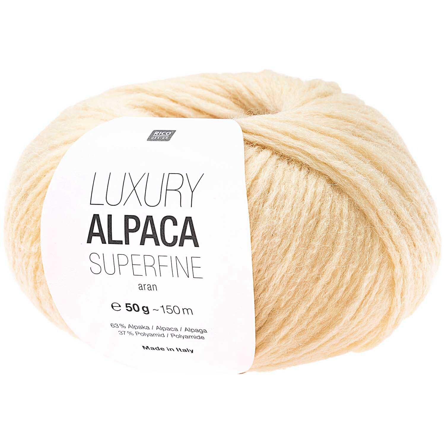 Rico Luxury Alpaca Superfine aran