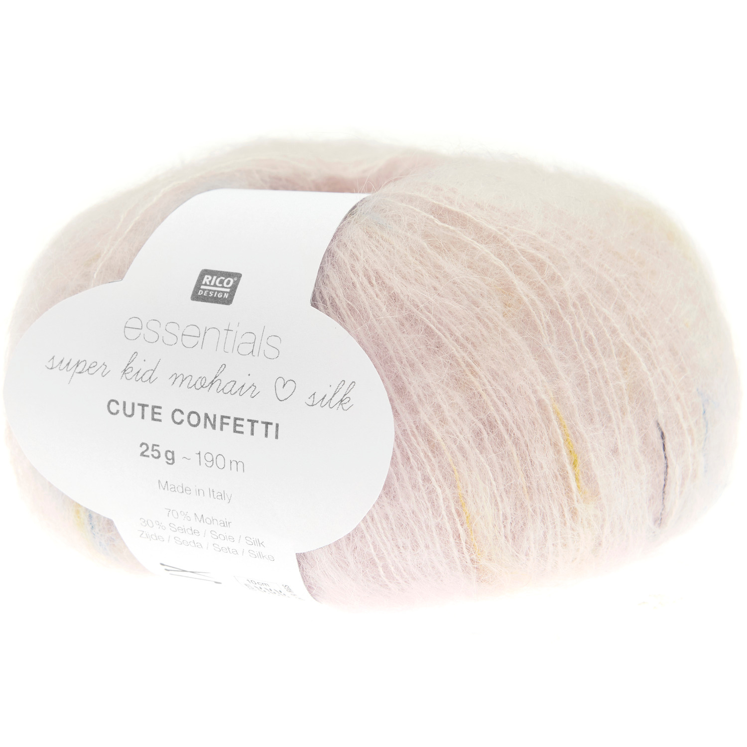 Essentials Super Kid Mohair Loves Silk Cute Confetti