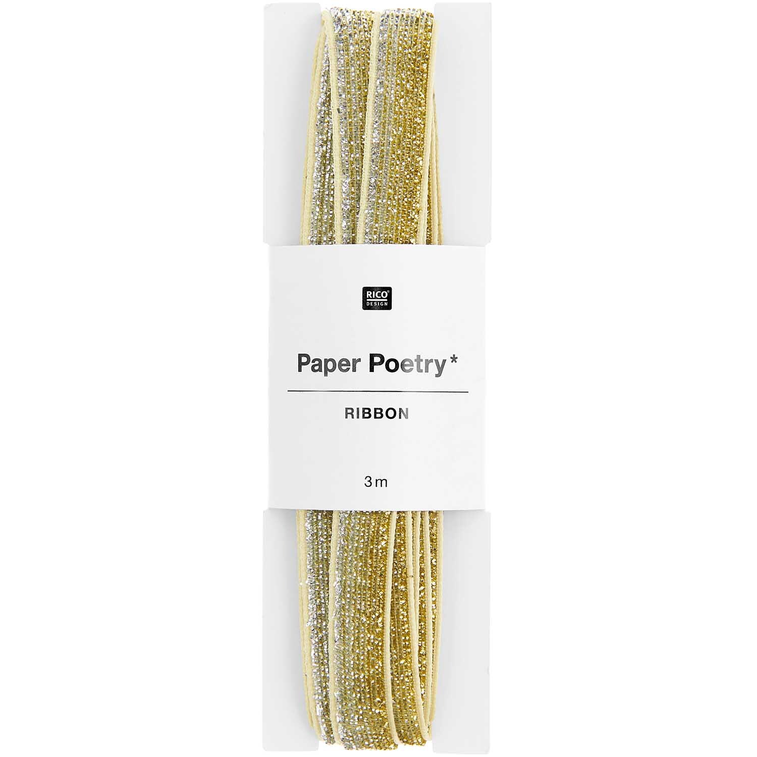 Paper Poetry Glitzerband 10mm 3m