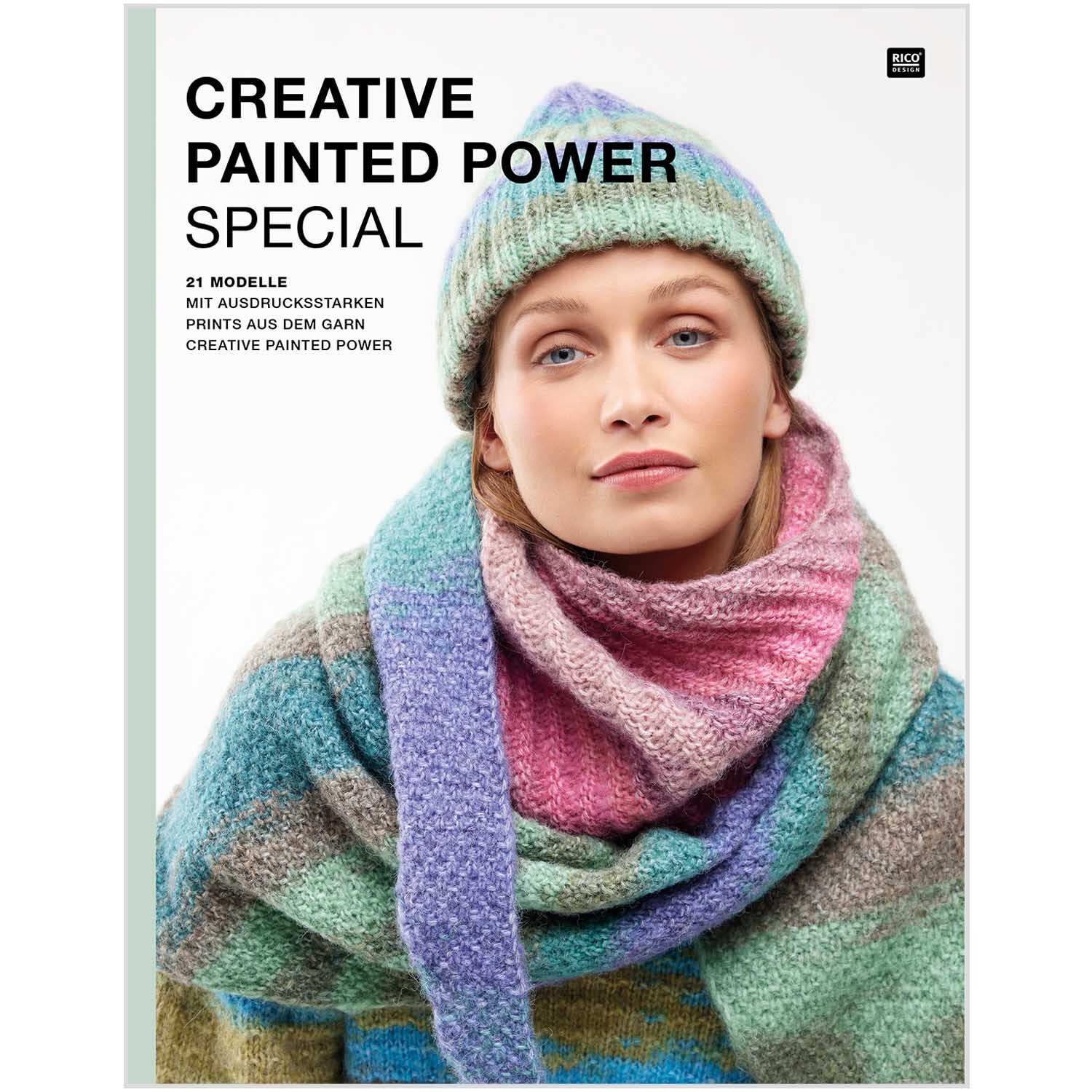 Häkelset Mütze Modell 10 aus Creative Painted Power Special