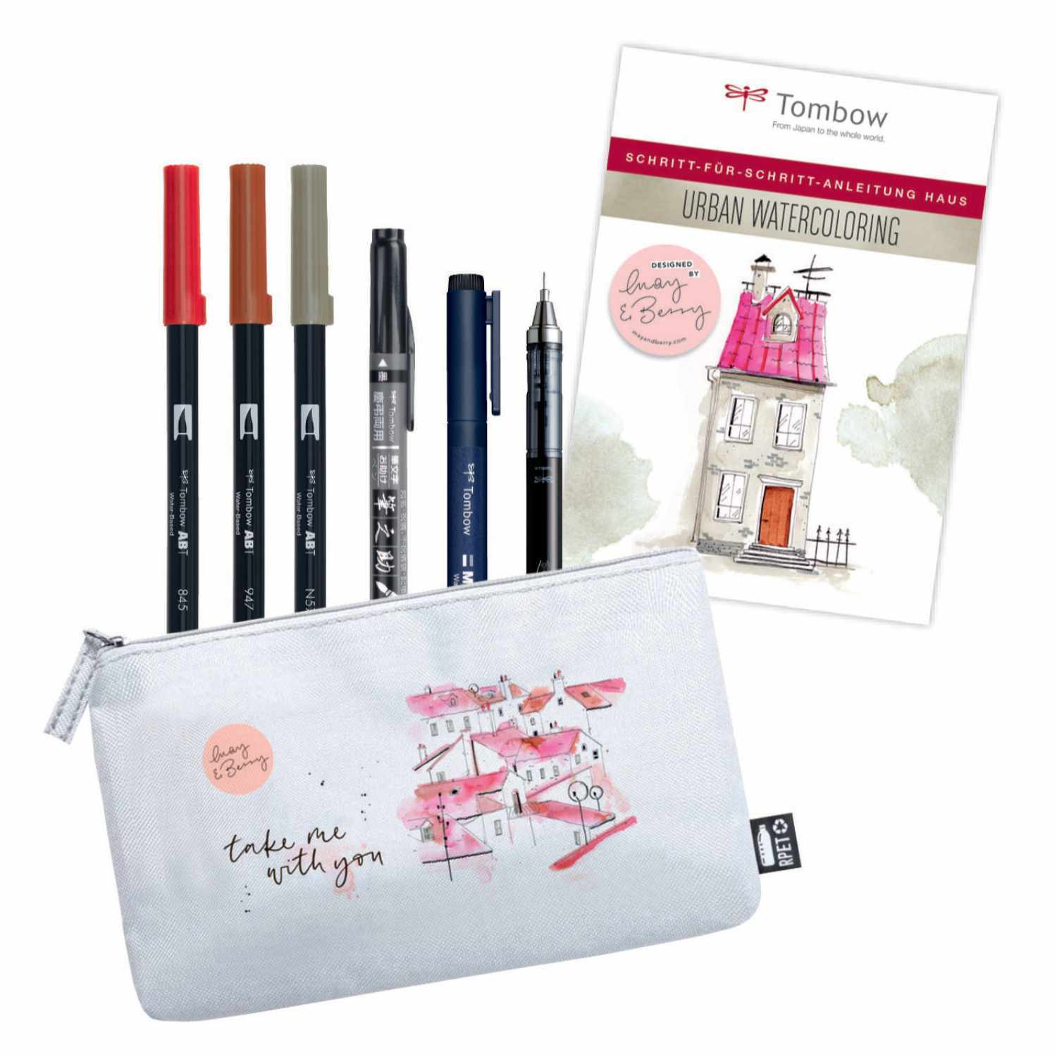 Tombow Urban Watercoloring Set