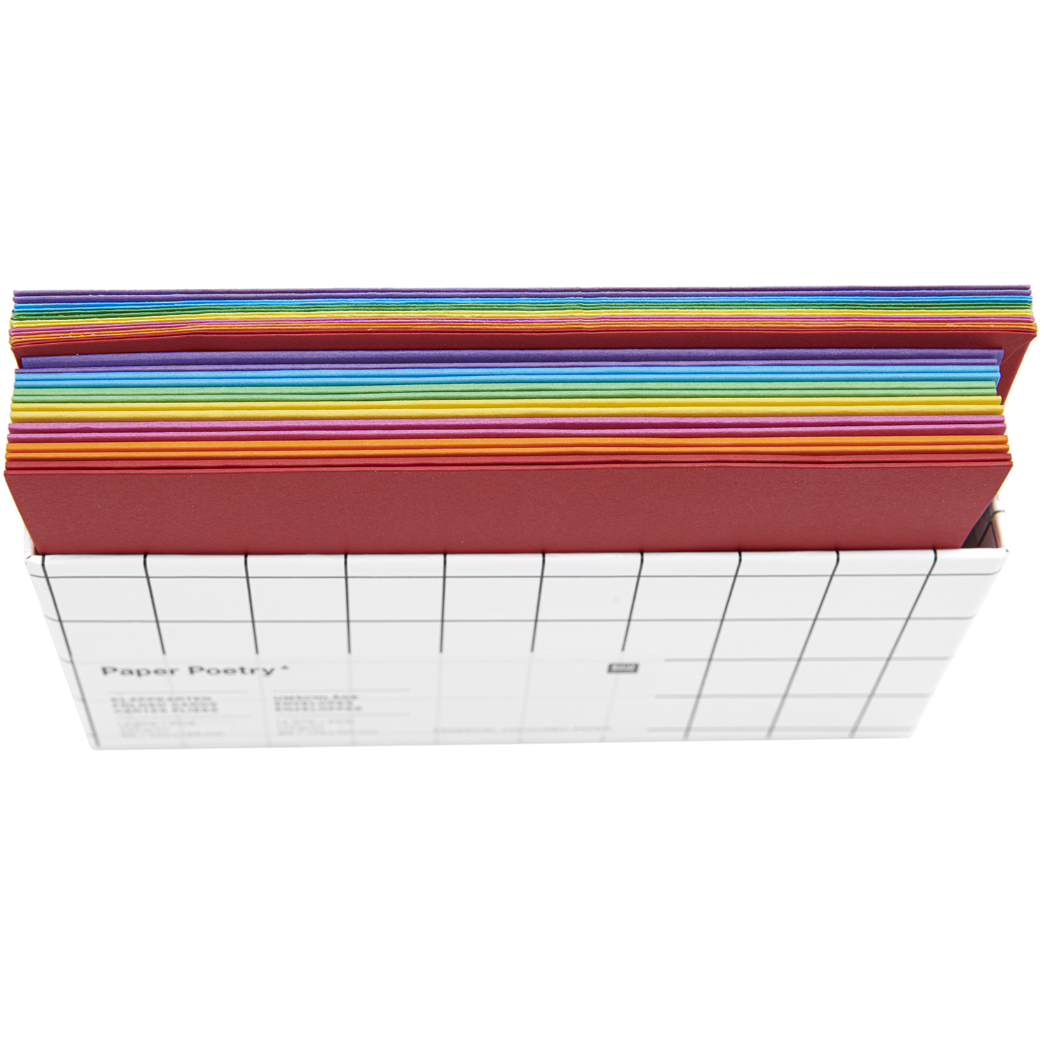 Paper Poetry Kartenset Rainbow classic B6 28teilig