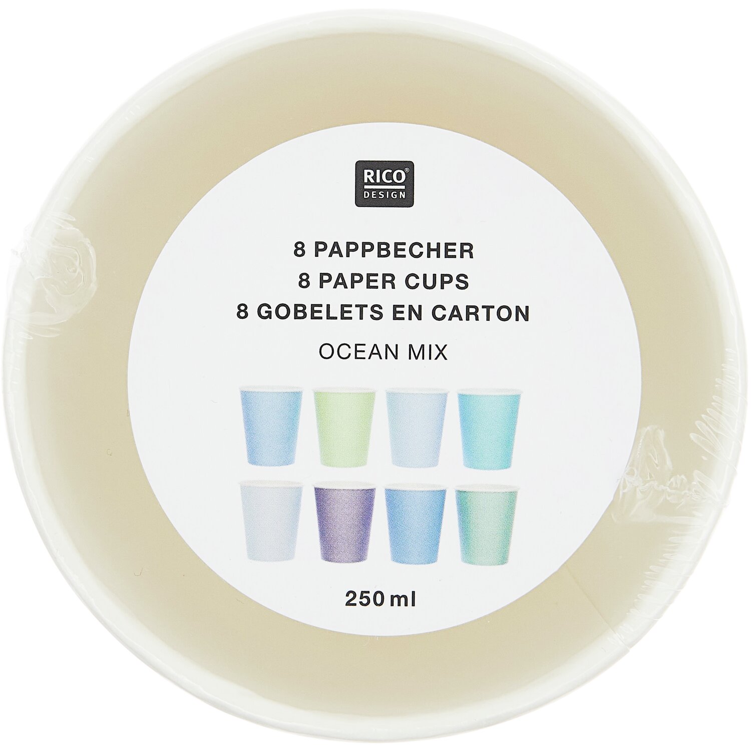 Pappbecher Mix Ozean