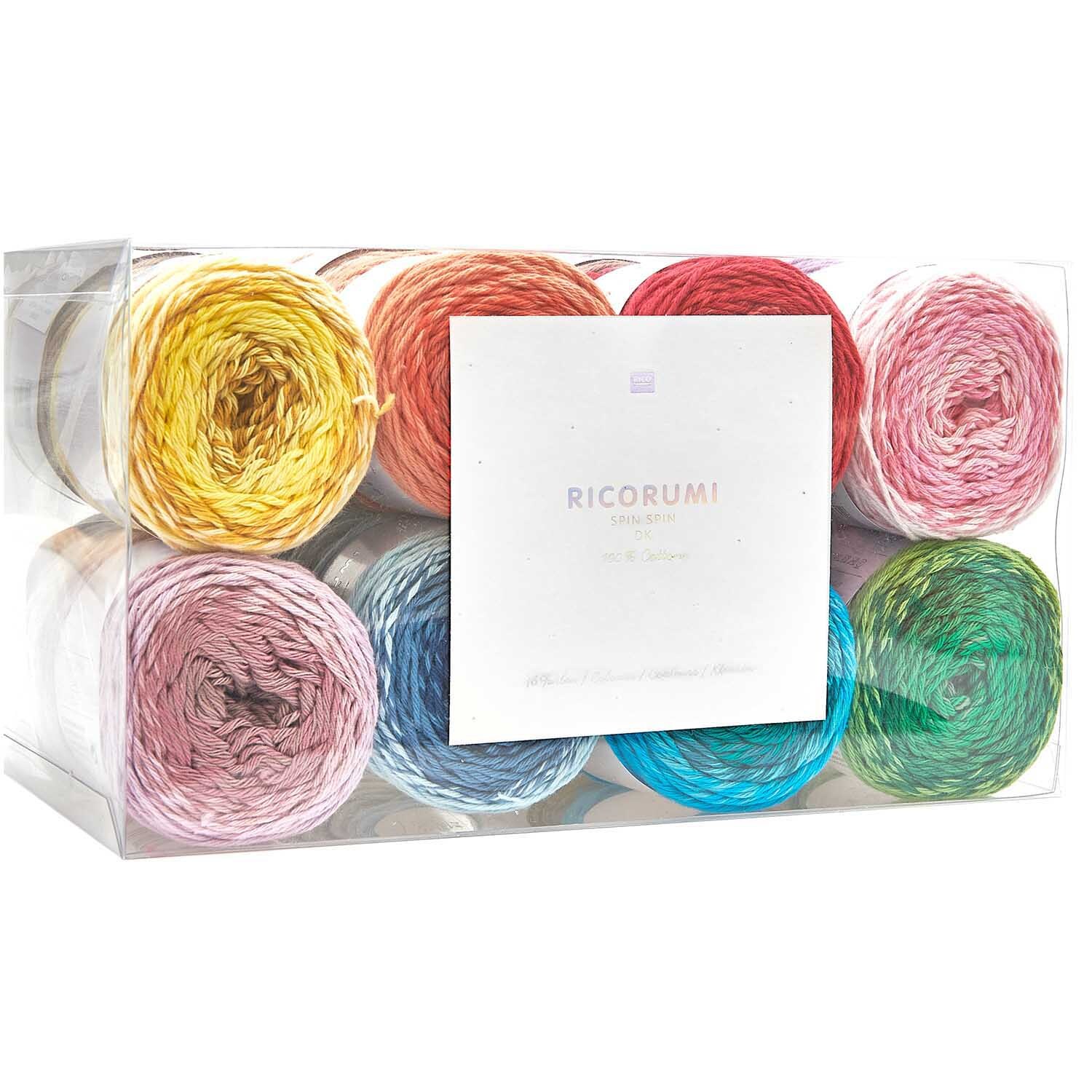 Ricorumi Spin Spin dk Set 16 Farben 50g