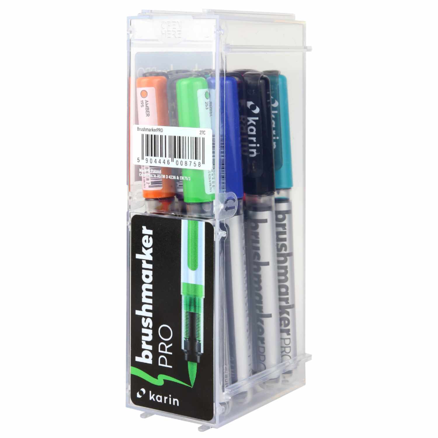 Brushmarker PRO Basic Colors Set 12 Farben