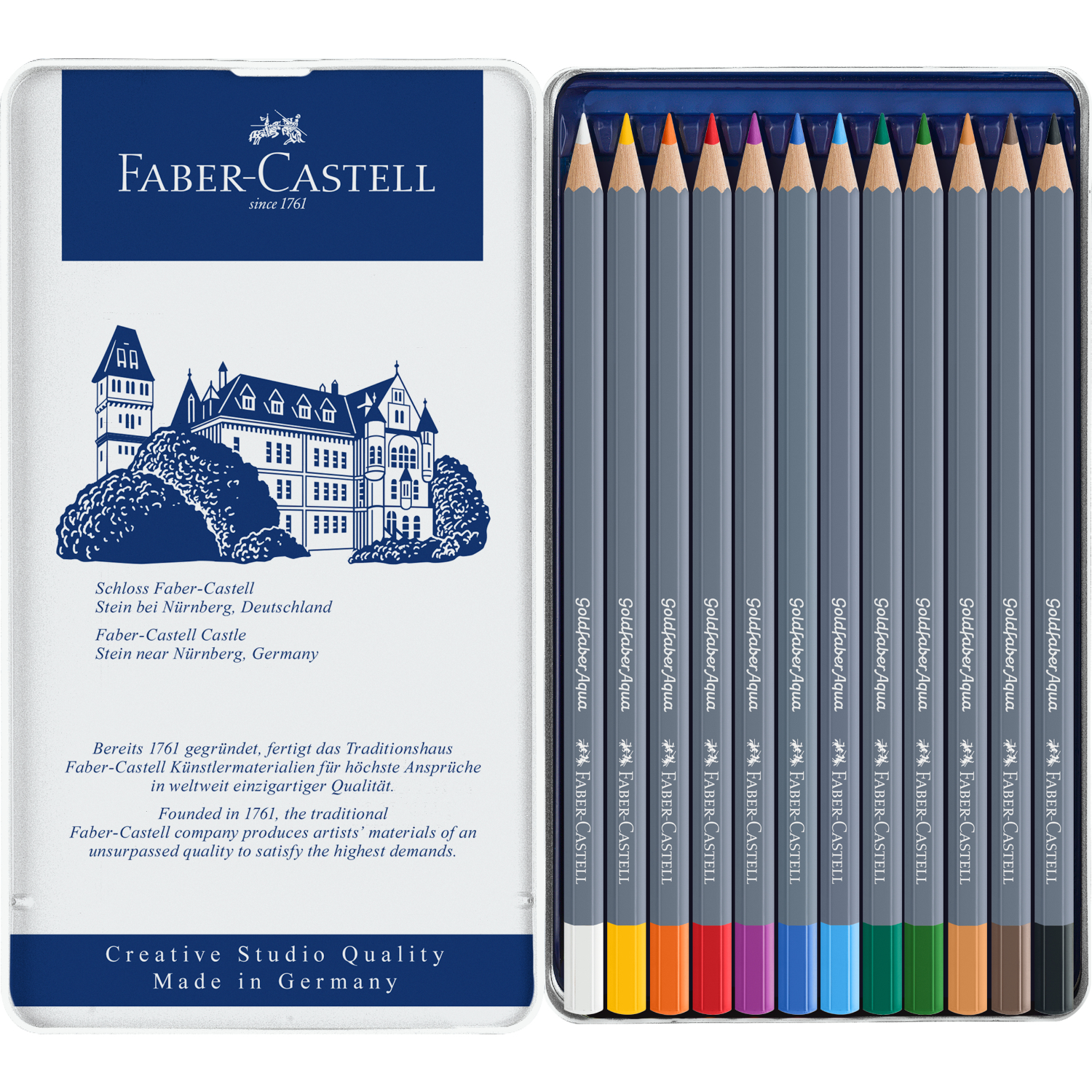 Goldfaber Aqua Aquarellstifte im Metalletui