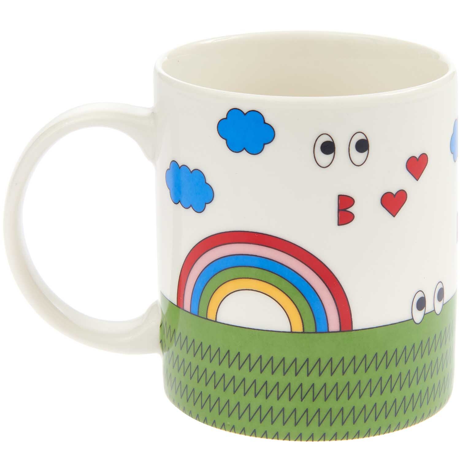 Rico Design x Redfries Porzellan Tasse Eye Candy 9,5cm Ø8cm