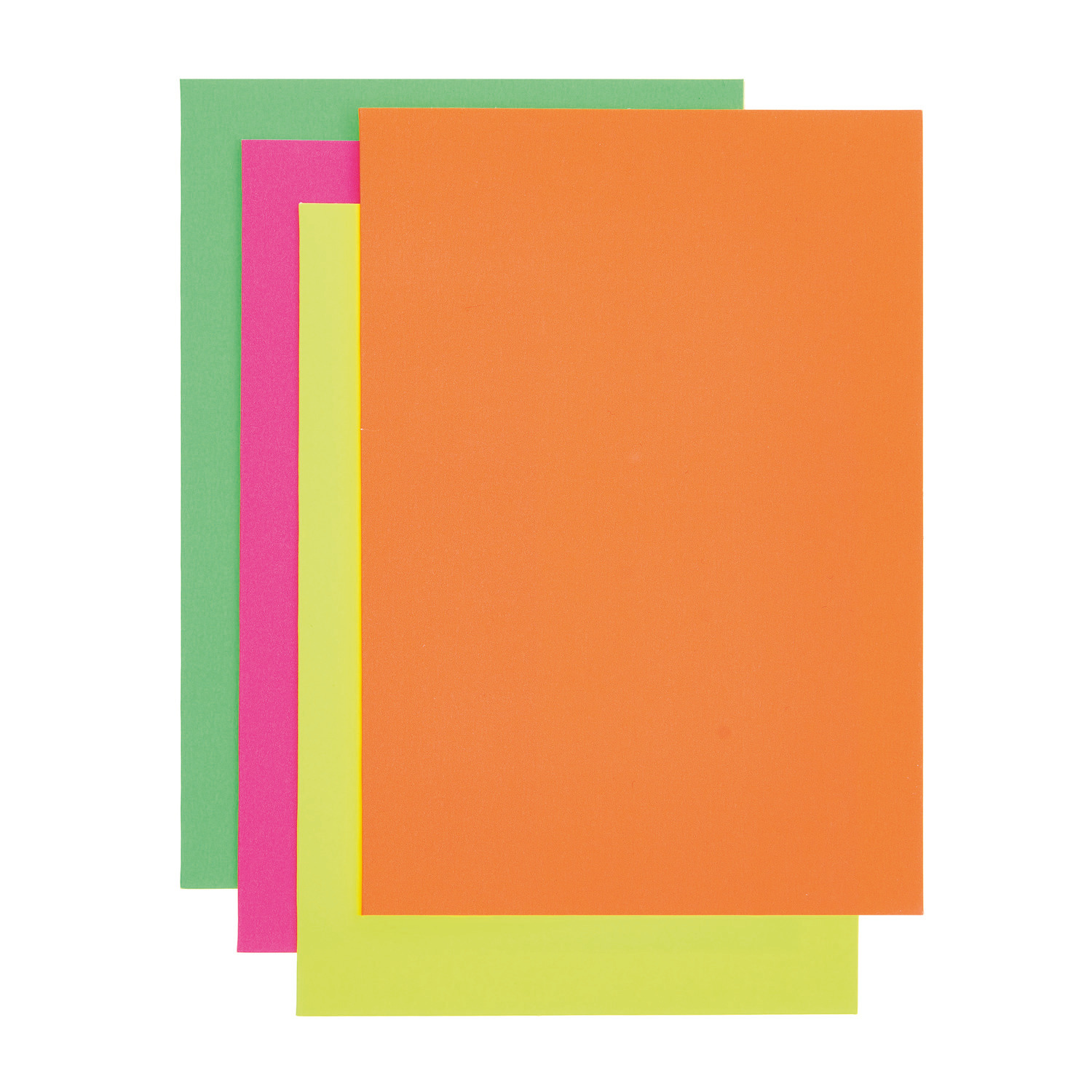 Paper Poetry Kartenset Neon Mix C7/A7 24teilig