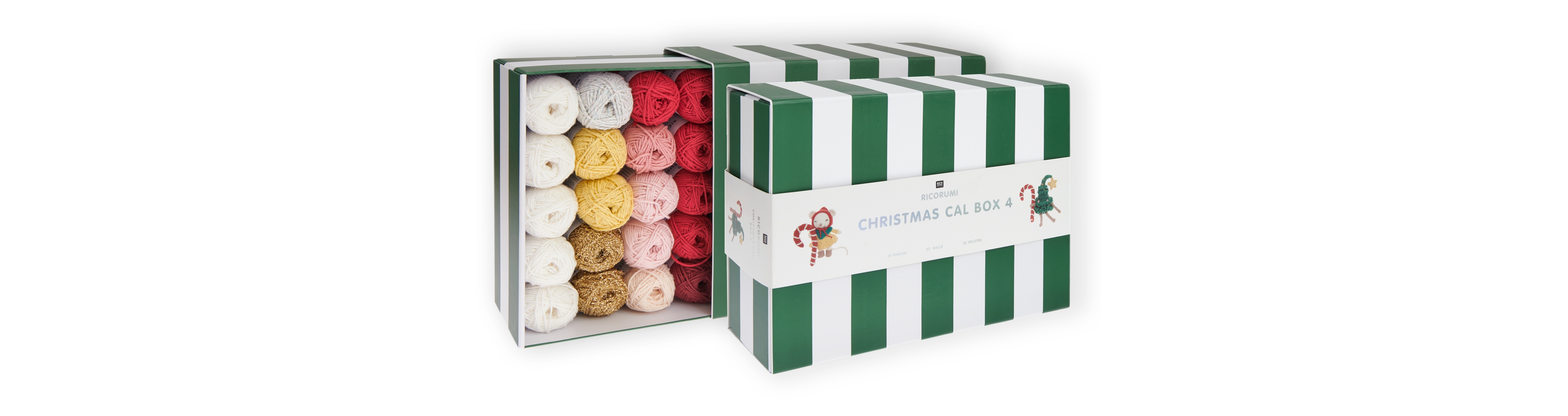 Ricorumi Christmas CAL Box 4 Candy Cane