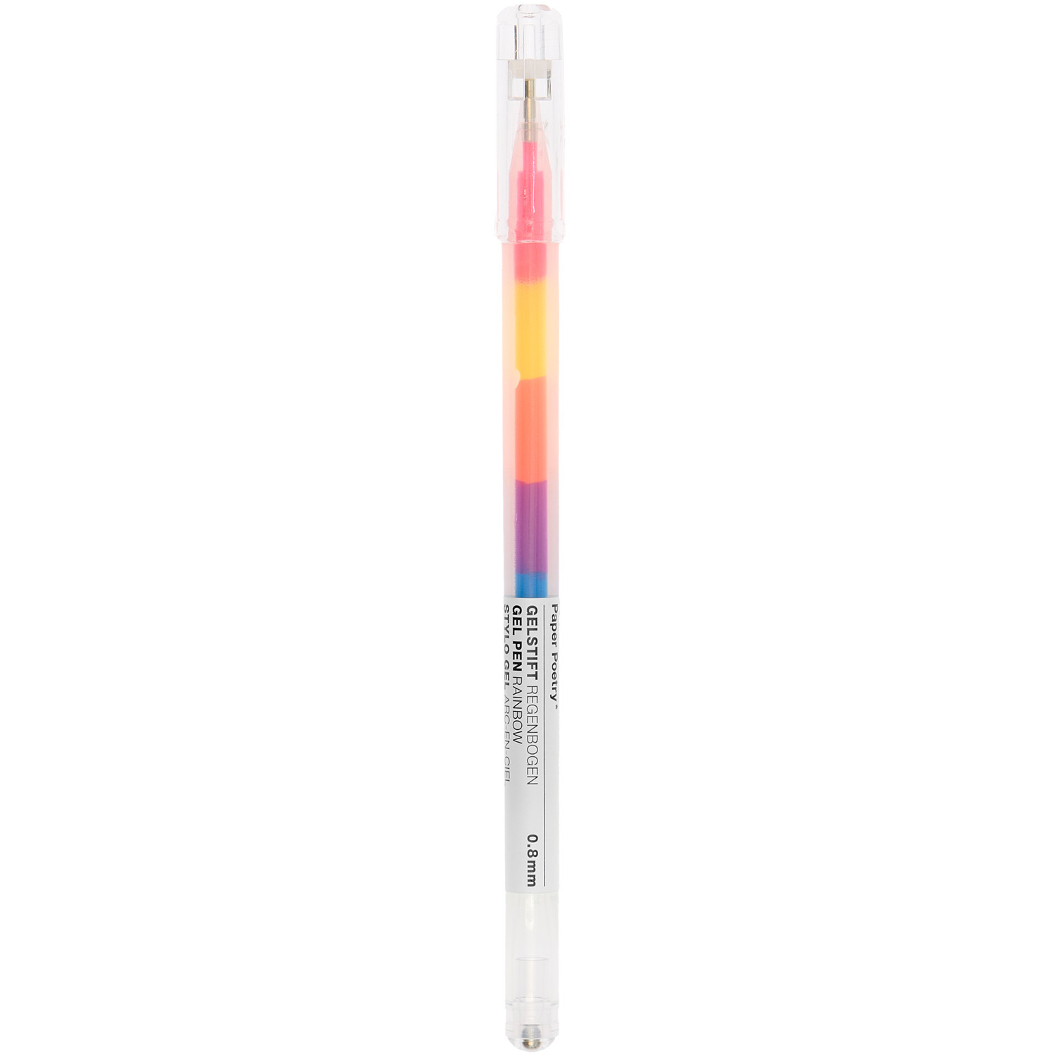 Paper Poetry Gelstift Regenbogen neon 0,8mm