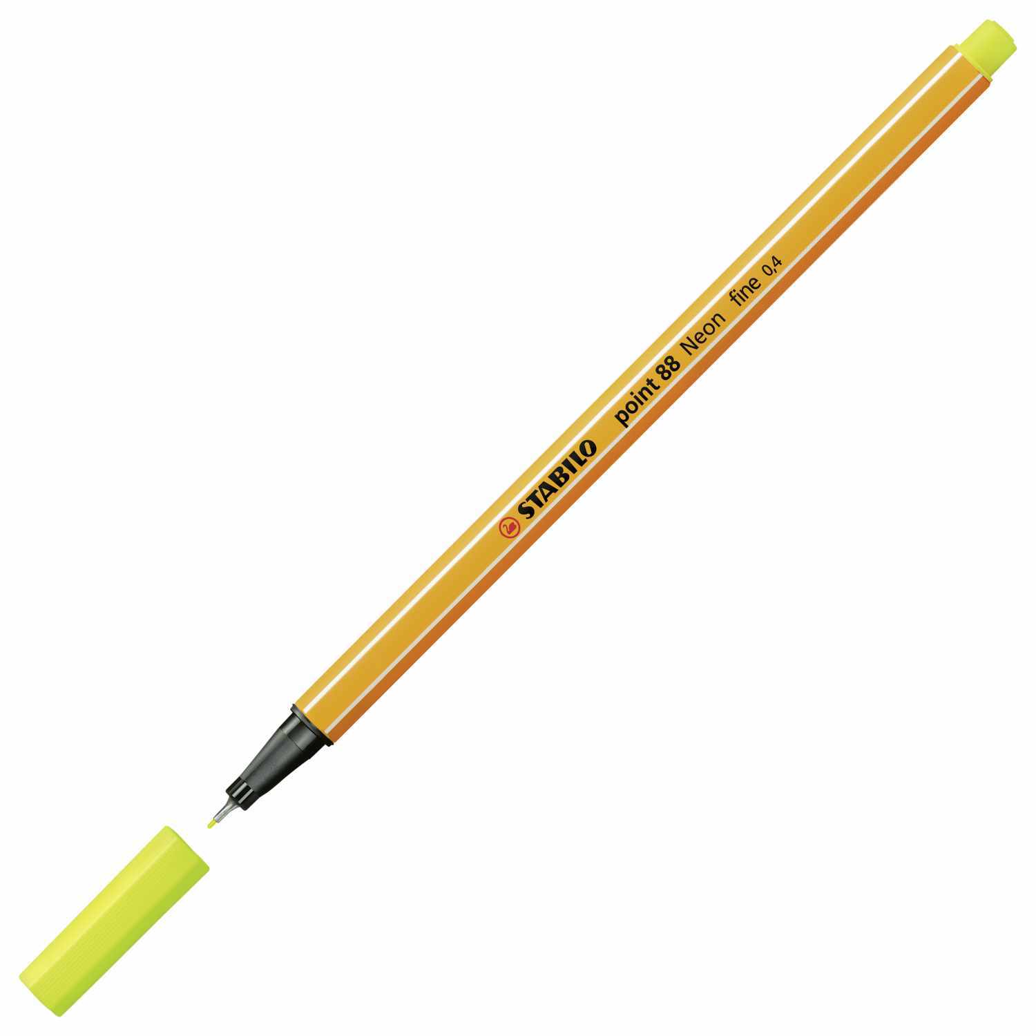 Point 88 Fineliner Neon im Etui 6 Farben