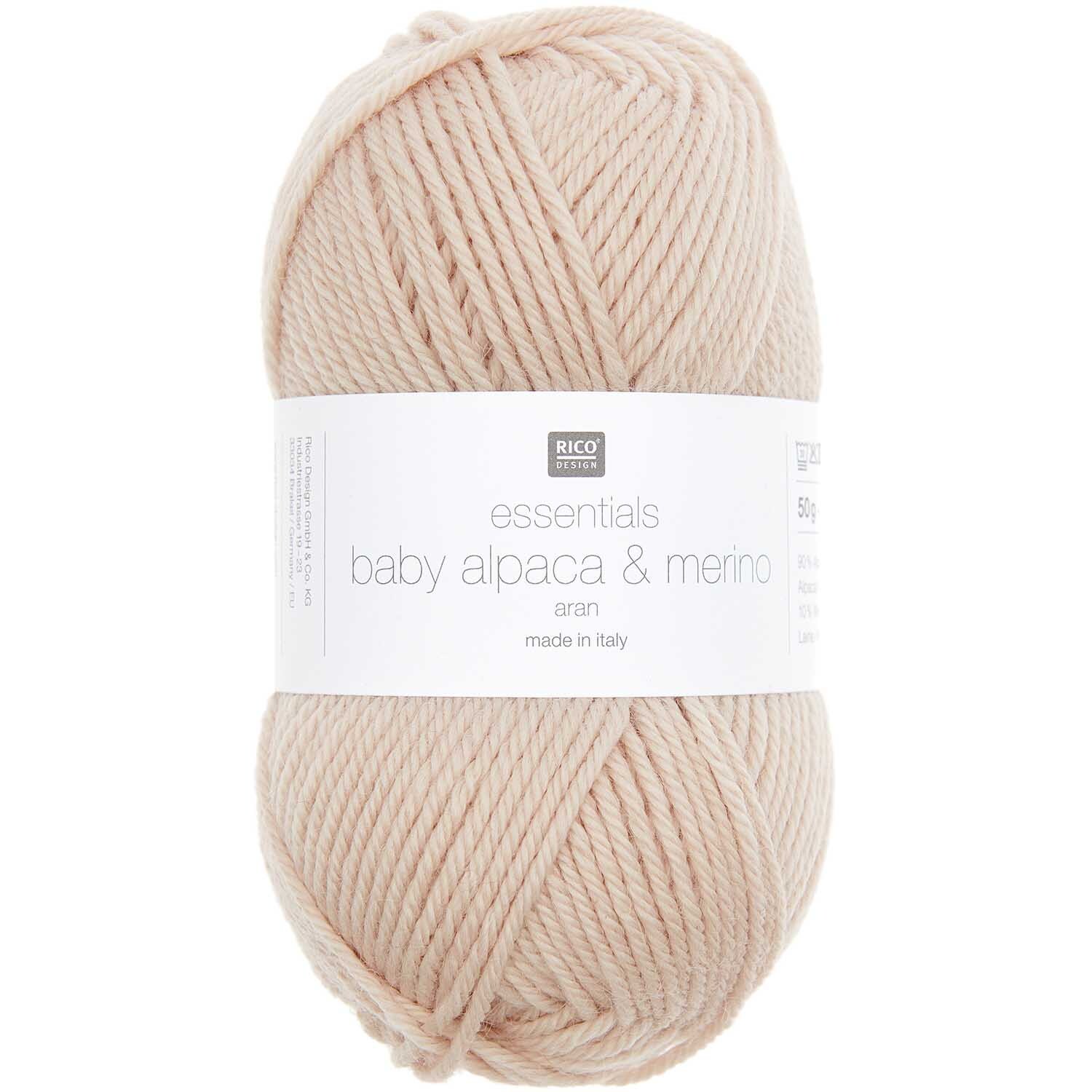 Essentials Baby Alpaca & Merino aran