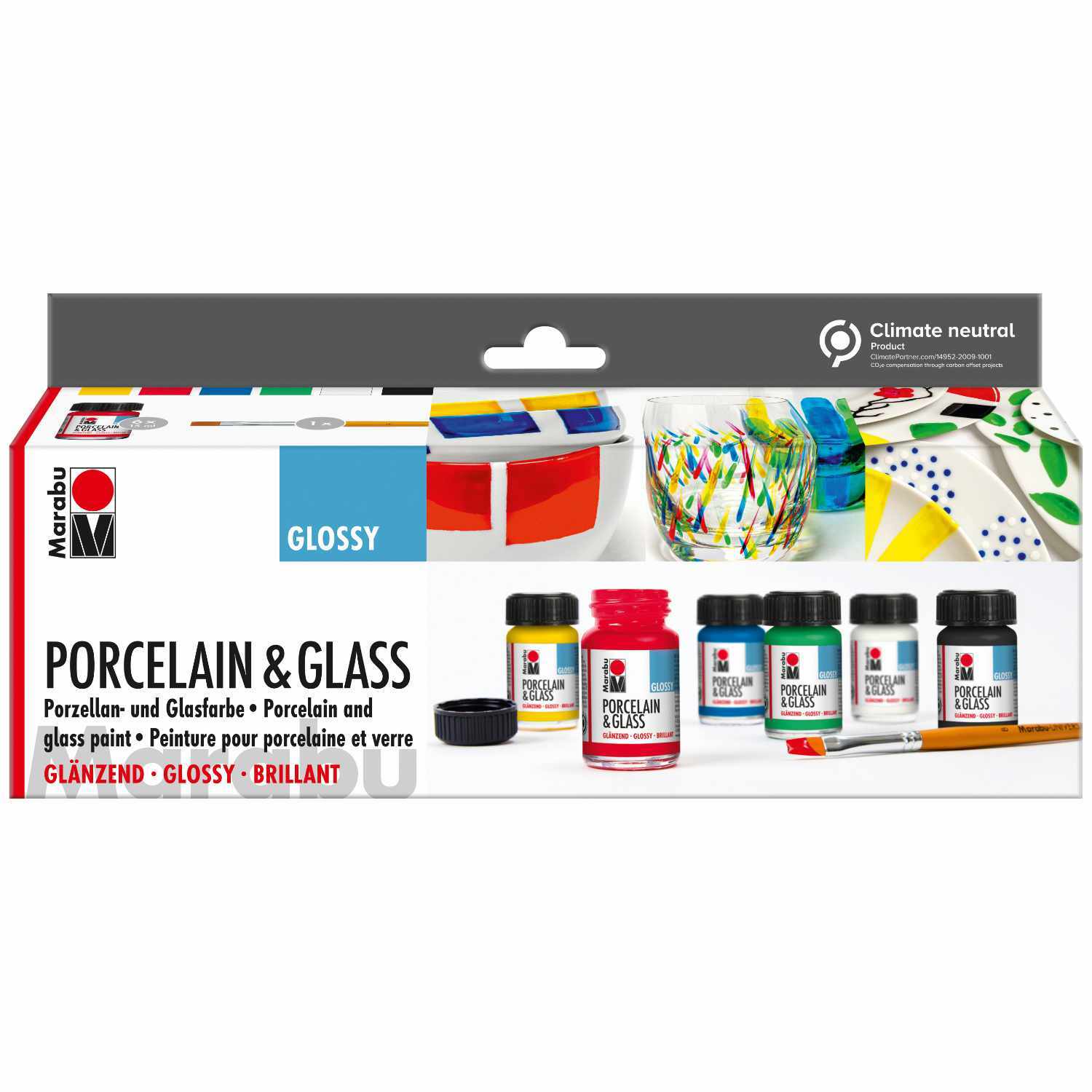 Porcelain & Glass Starterset glossy