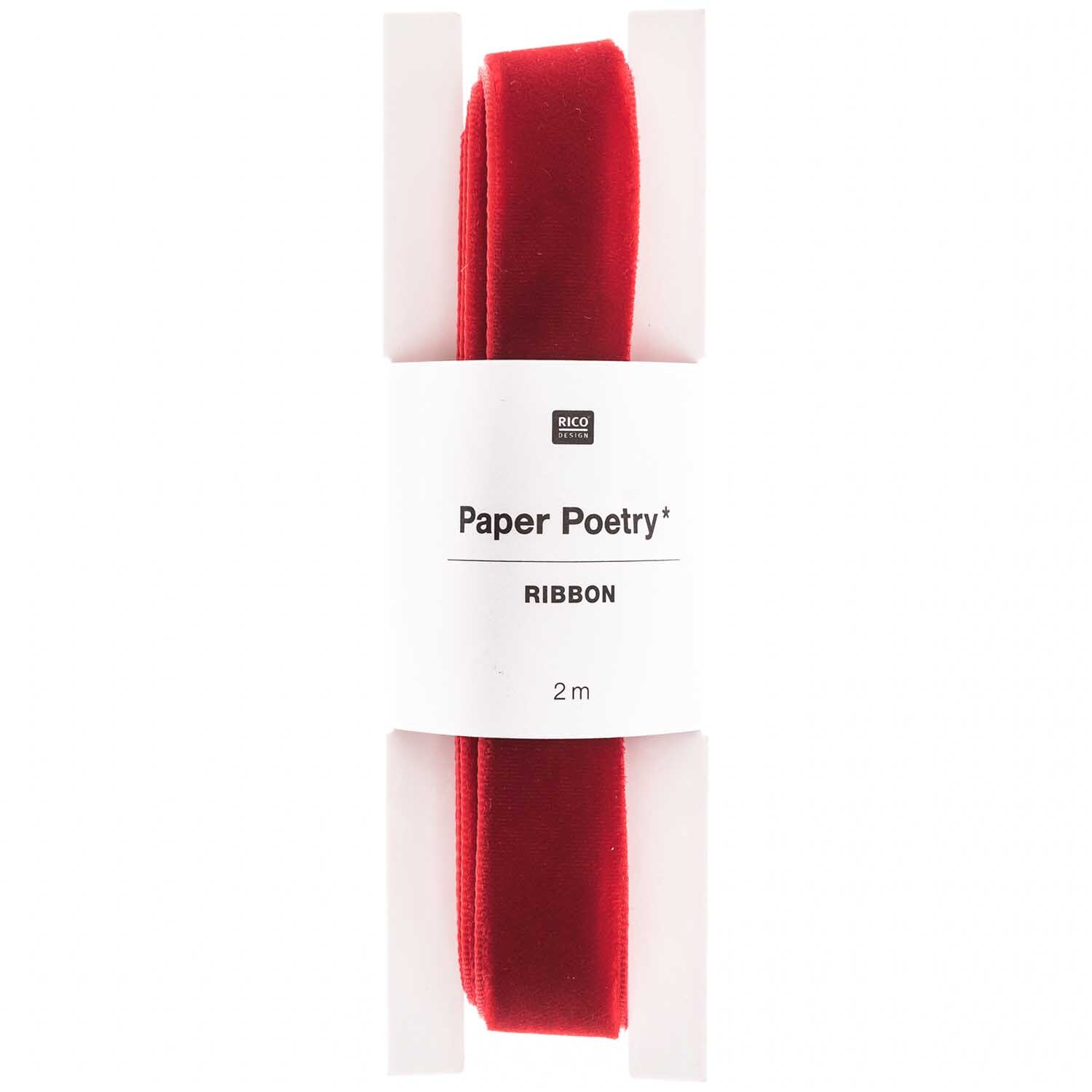 Paper Poetry Samtband 16mm 2m