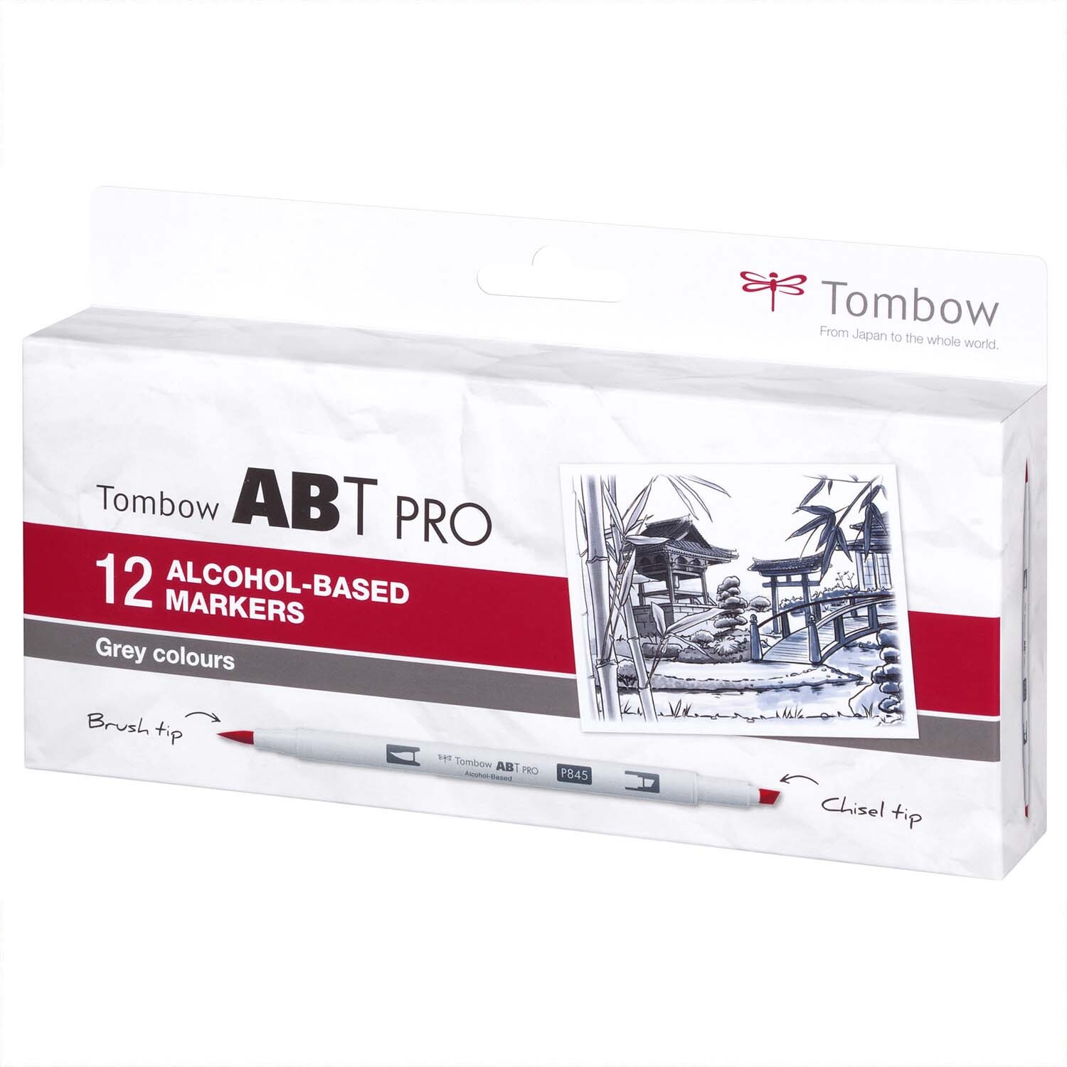 ABT PRO Grey Colours Alkoholbasierte Marker 12teilig