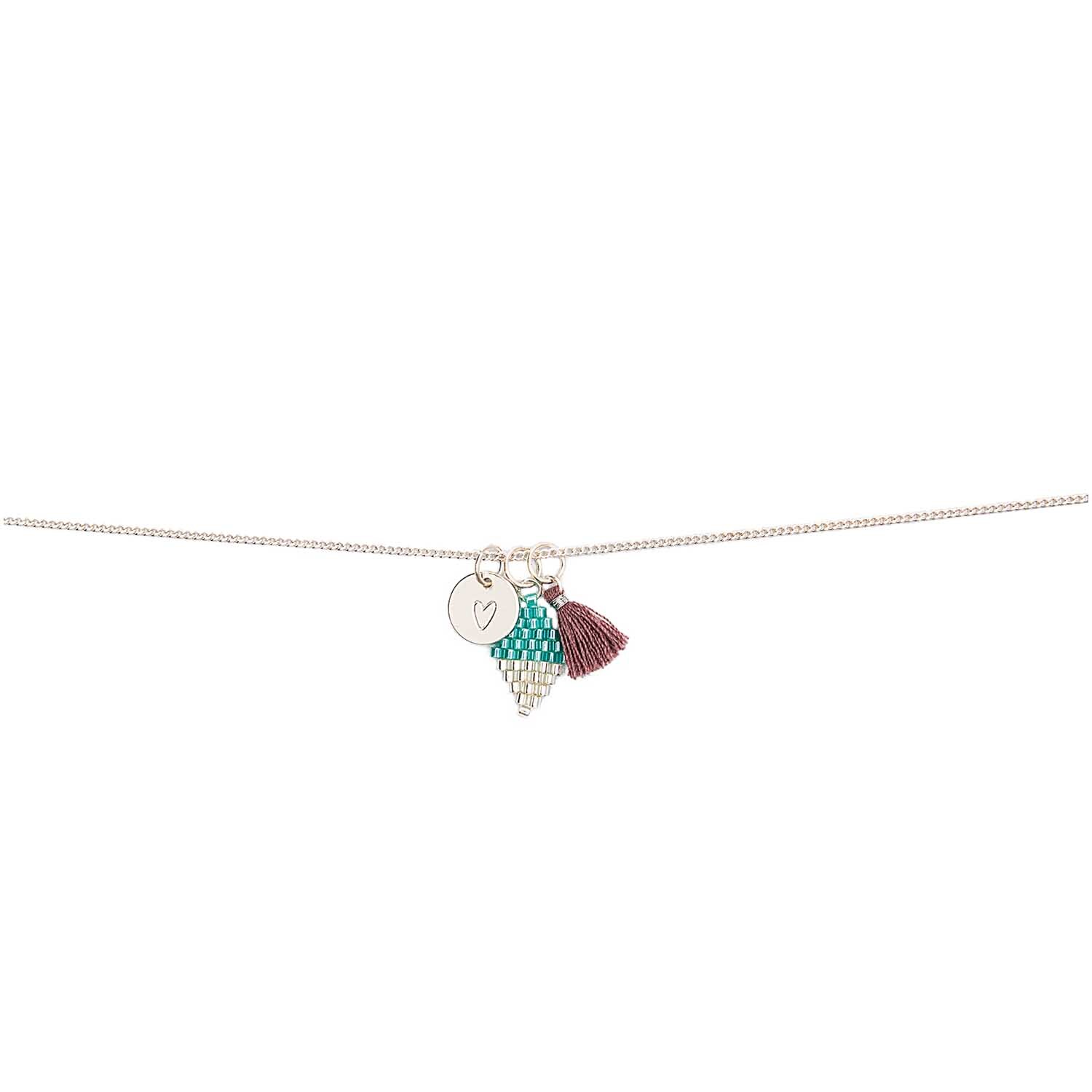 Mix it Up - Jewellery Gliederkette silber 45cm