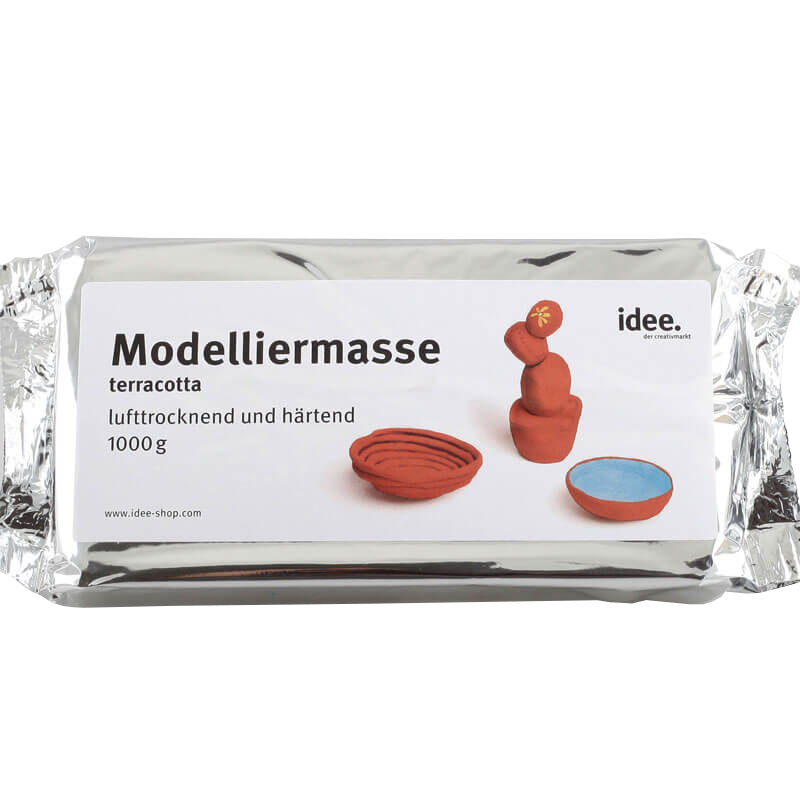 Modelliermasse lufttrocknend 1kg