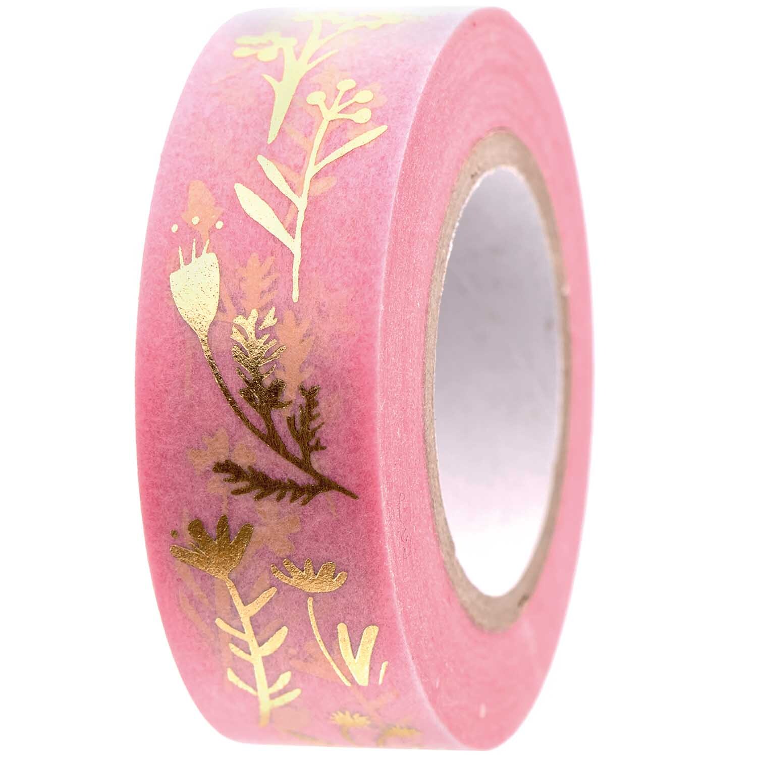 Paper Poetry Tape Bunny Hop Streublumen rosa 1,5cm 10m