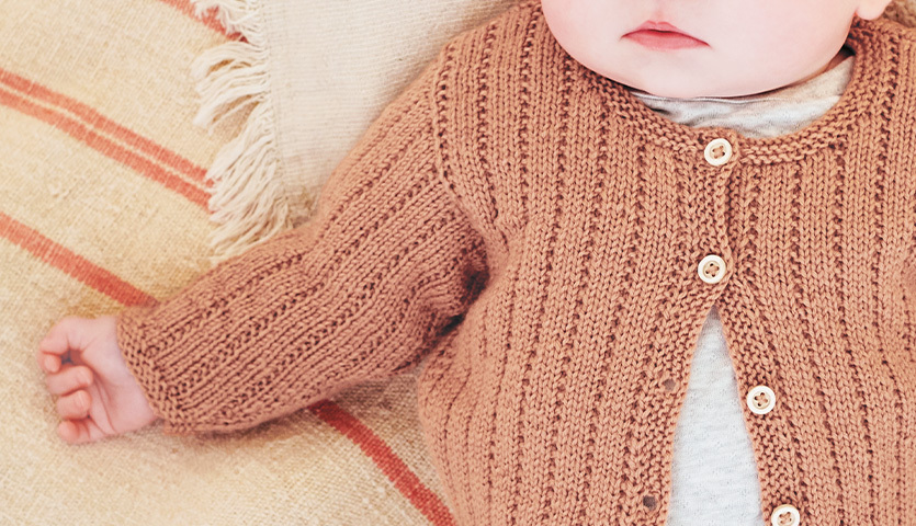 Strickanleitung Jacke aus Baby Merino