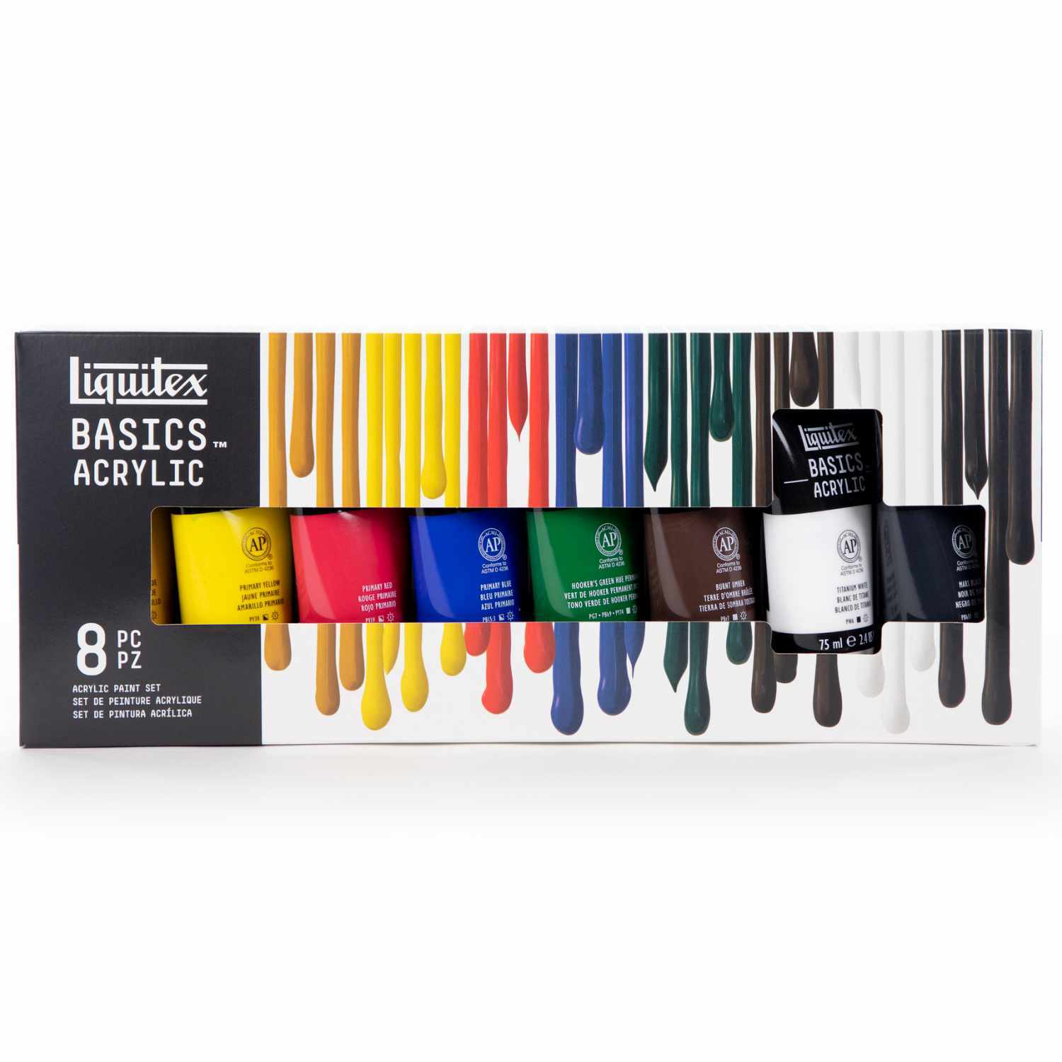 Basics Acrylfarben Set 8x75ml