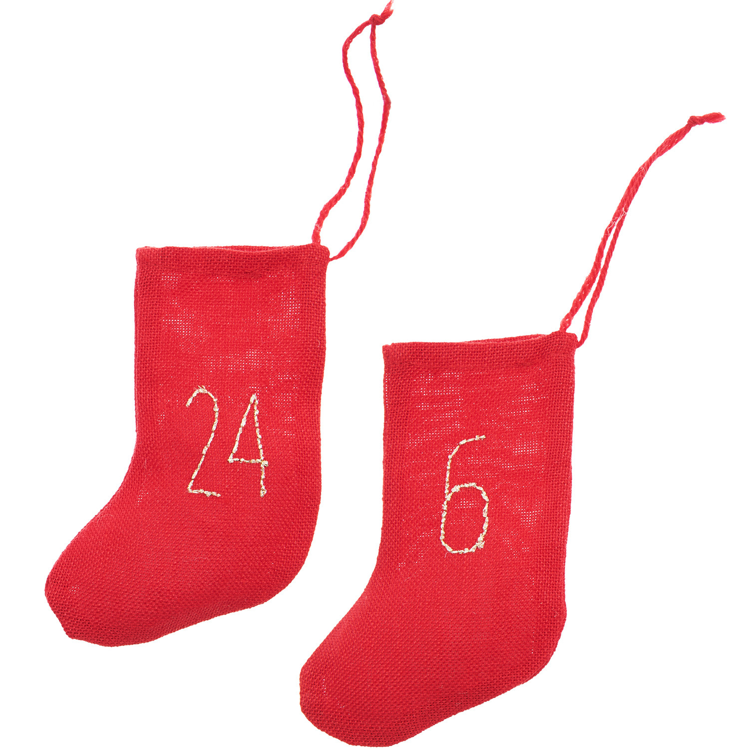 Stickpackung Stiefel-Adventskalender