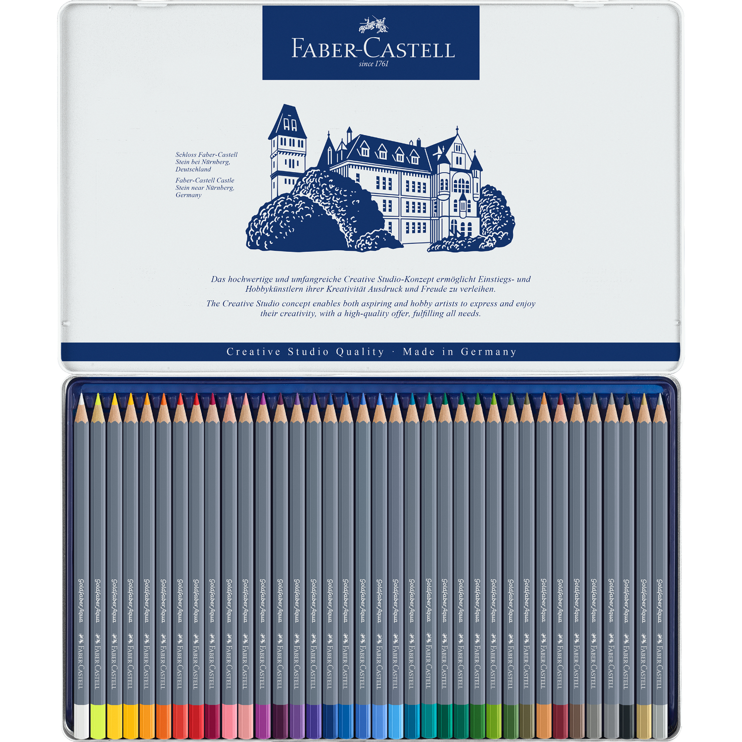 Goldfaber Aqua Aquarellstifte im Metalletui